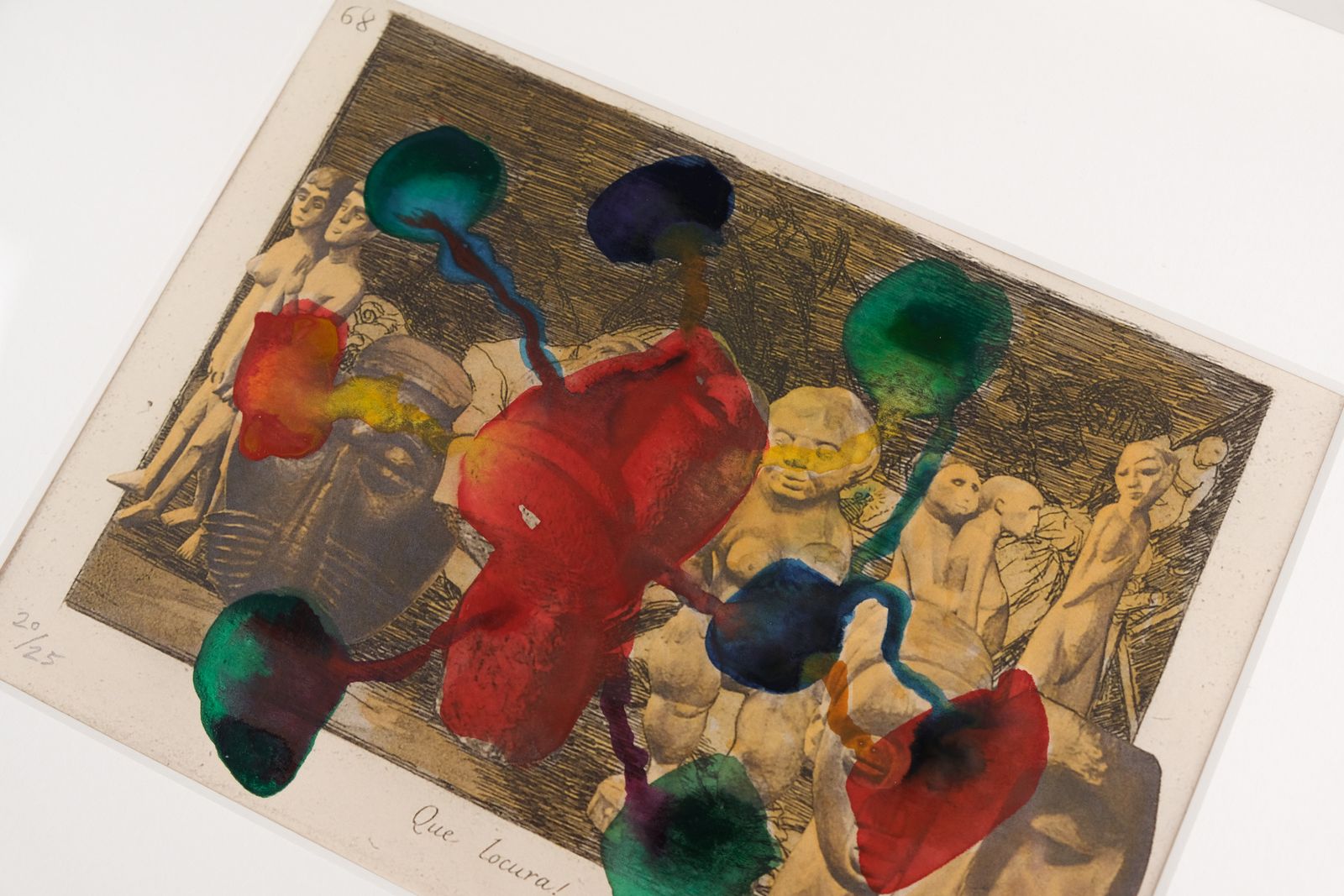 Jake Chapman 'Me Myself And Eye' Unique Hand Painted Signed & Numbered Ap, 2022 photo vinterior