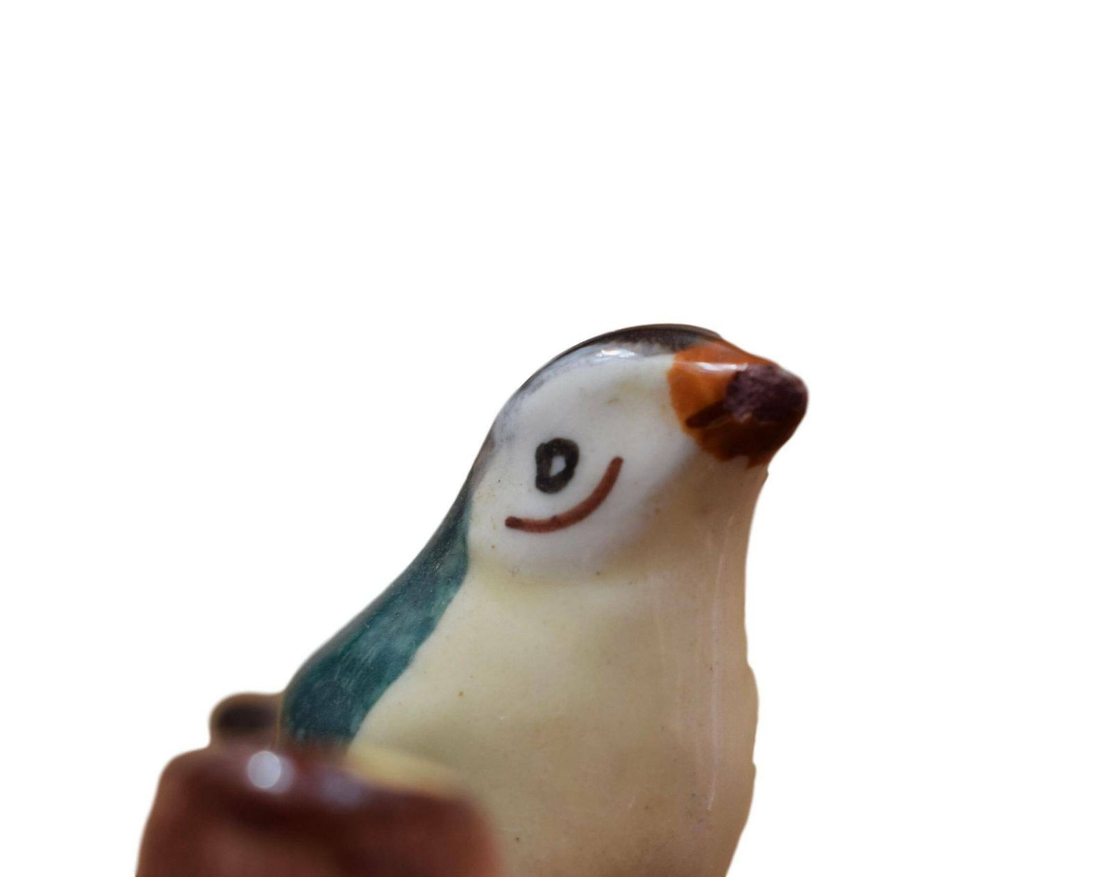 photo furniture Jerome Massier Antique French Vallauris Majolica Bird Wishing Well Centrepiece