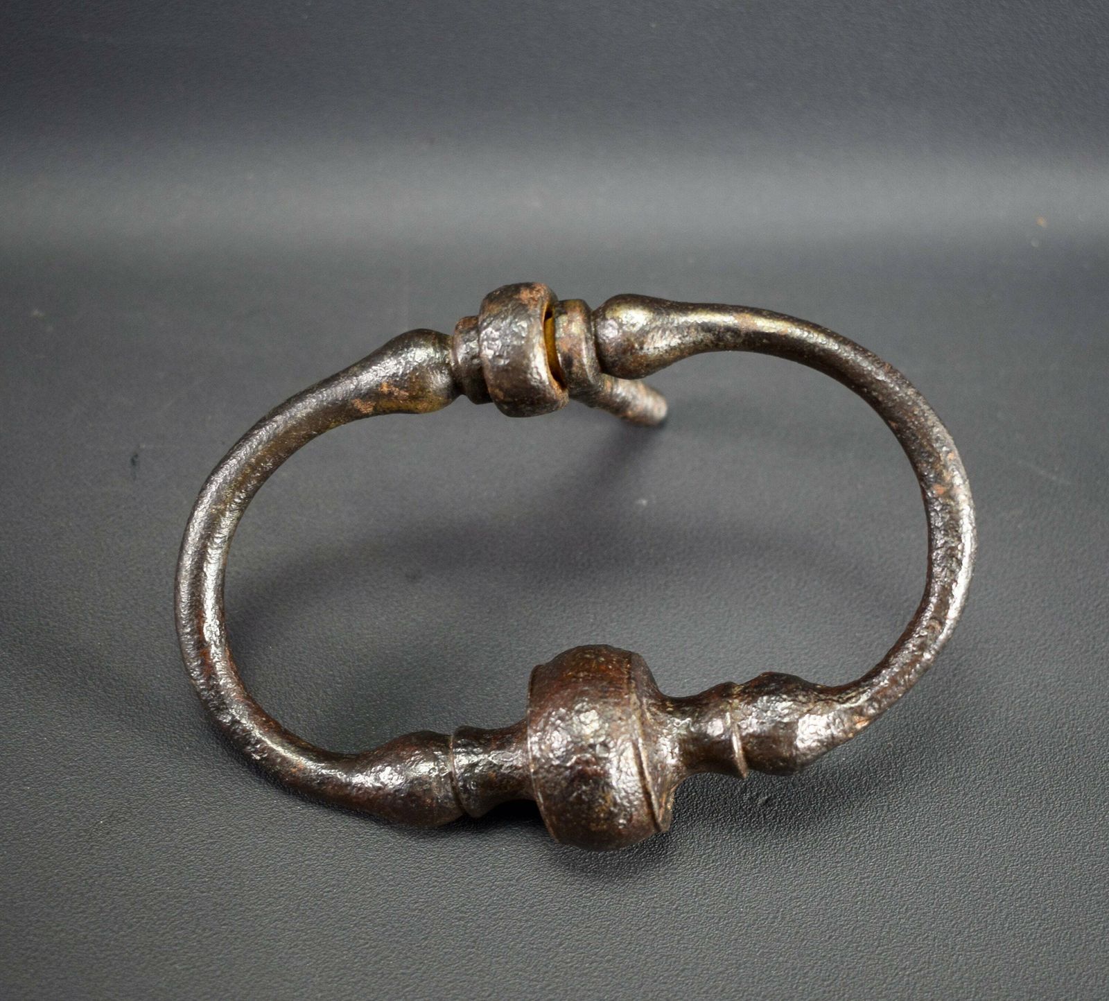French Antique Wrought Iron Doorknocker 18th Century