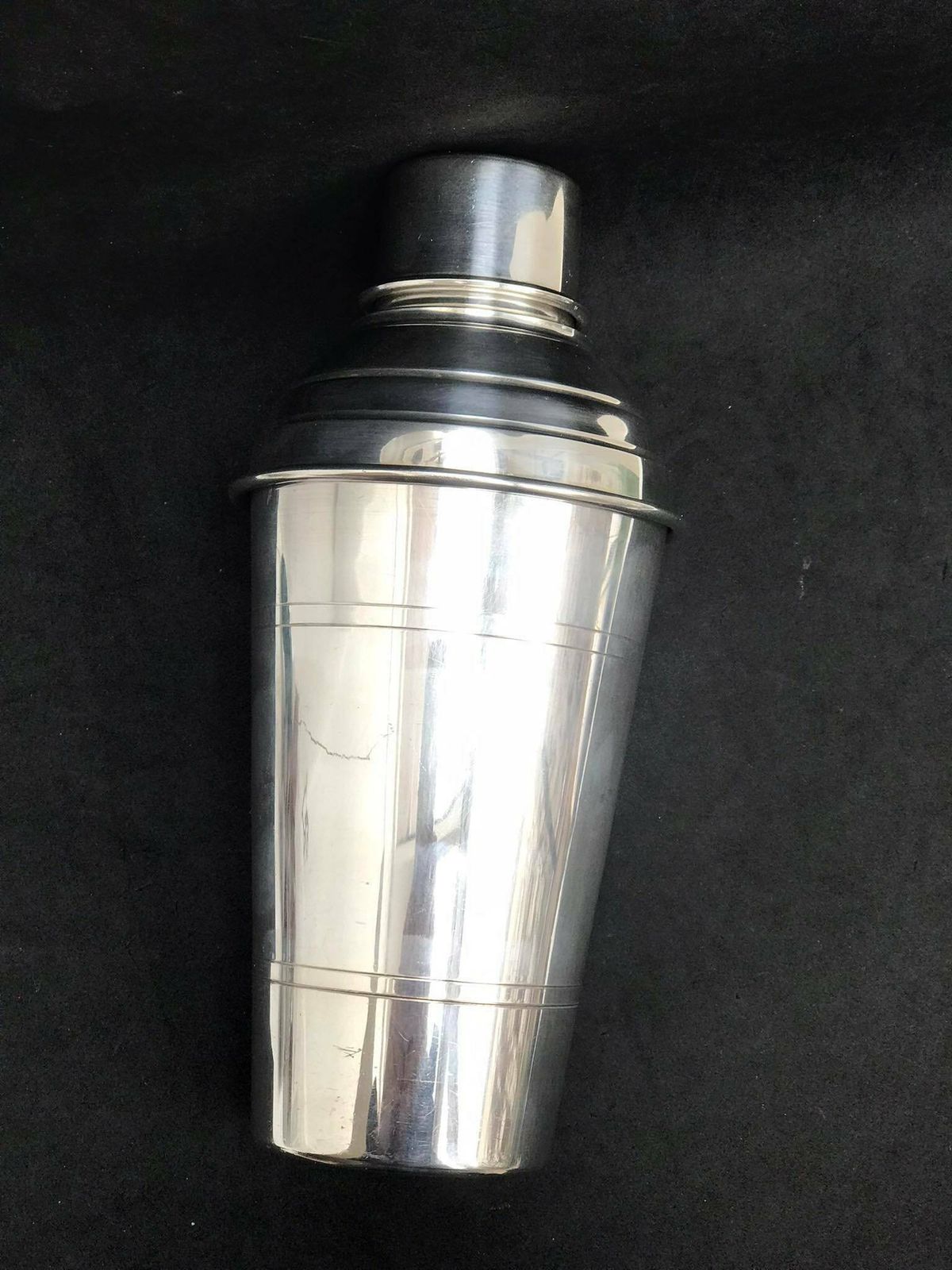 Art Deco Cocktail Shaker Antique 1920s Silver Plated Bar Cart Decor Mixology Tools Gift For Him Barware Accessories Gift For Dad Bar Decor photo furniture