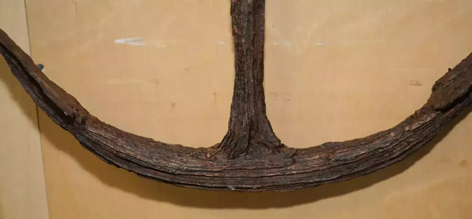 Antique Circa 1640 Original Heavily Worn English Ship's Anchor From Penzance photo vinterior