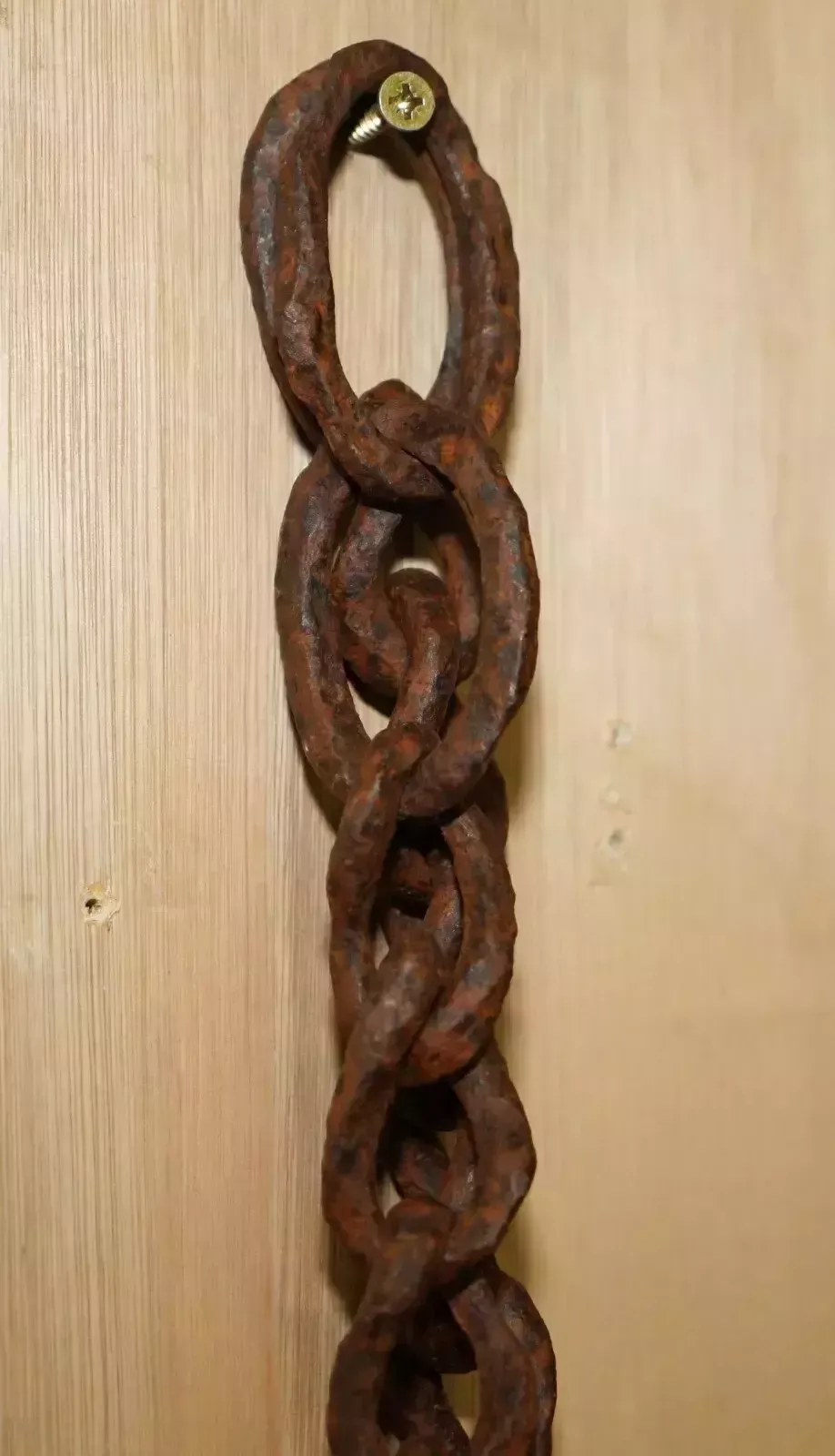 photo vinterior Antique Circa 1640 Original Heavily Worn English Ship's Anchor From Penzance