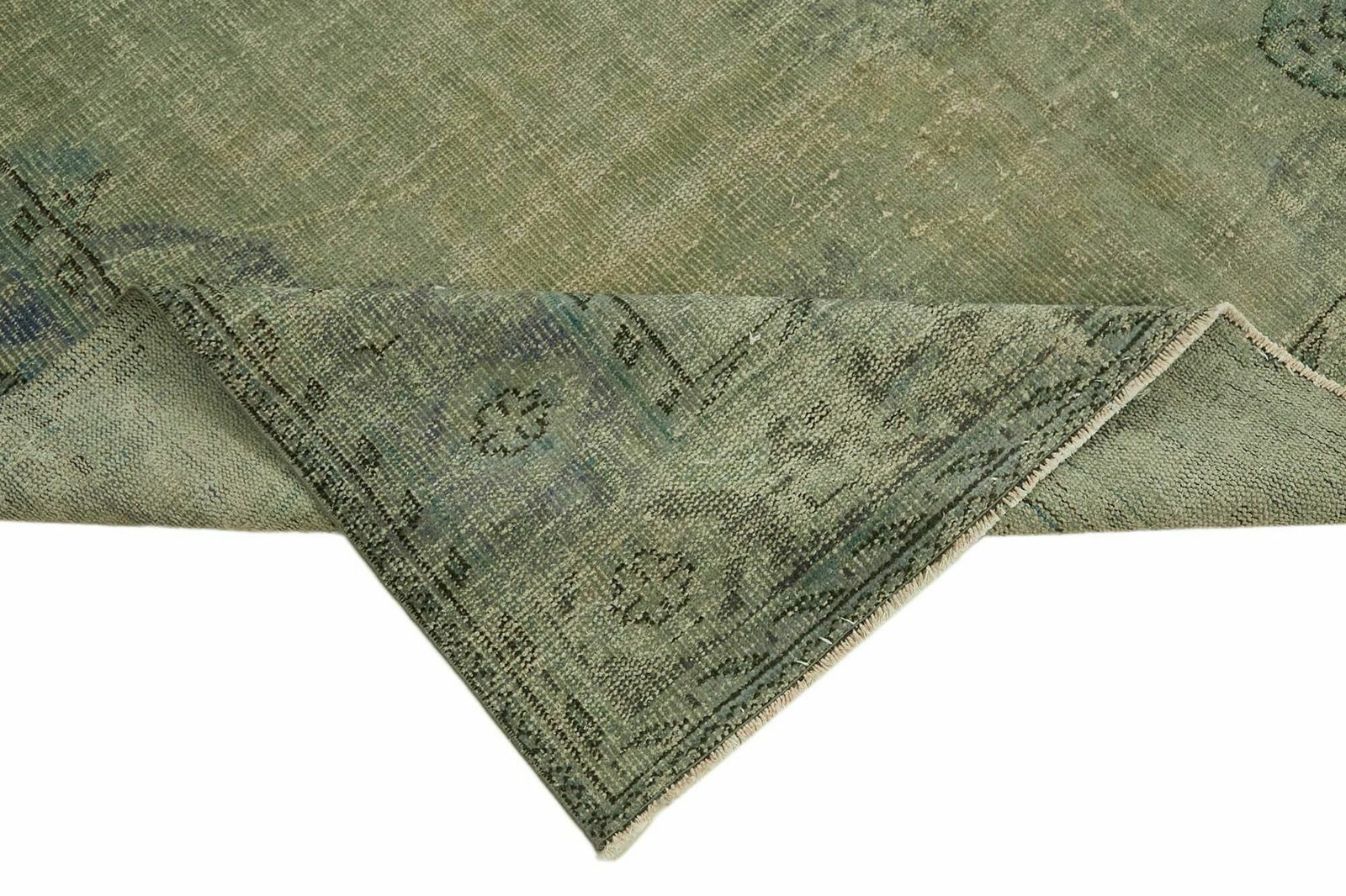 7x10 Blue Overdyed Rug, Oriental photo vinterior