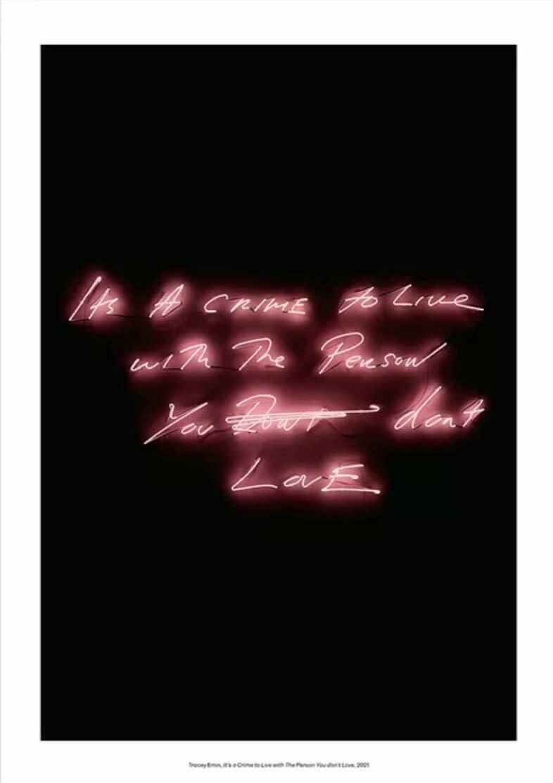 It's A Crime To Live With The Person You Don't Love, 2021