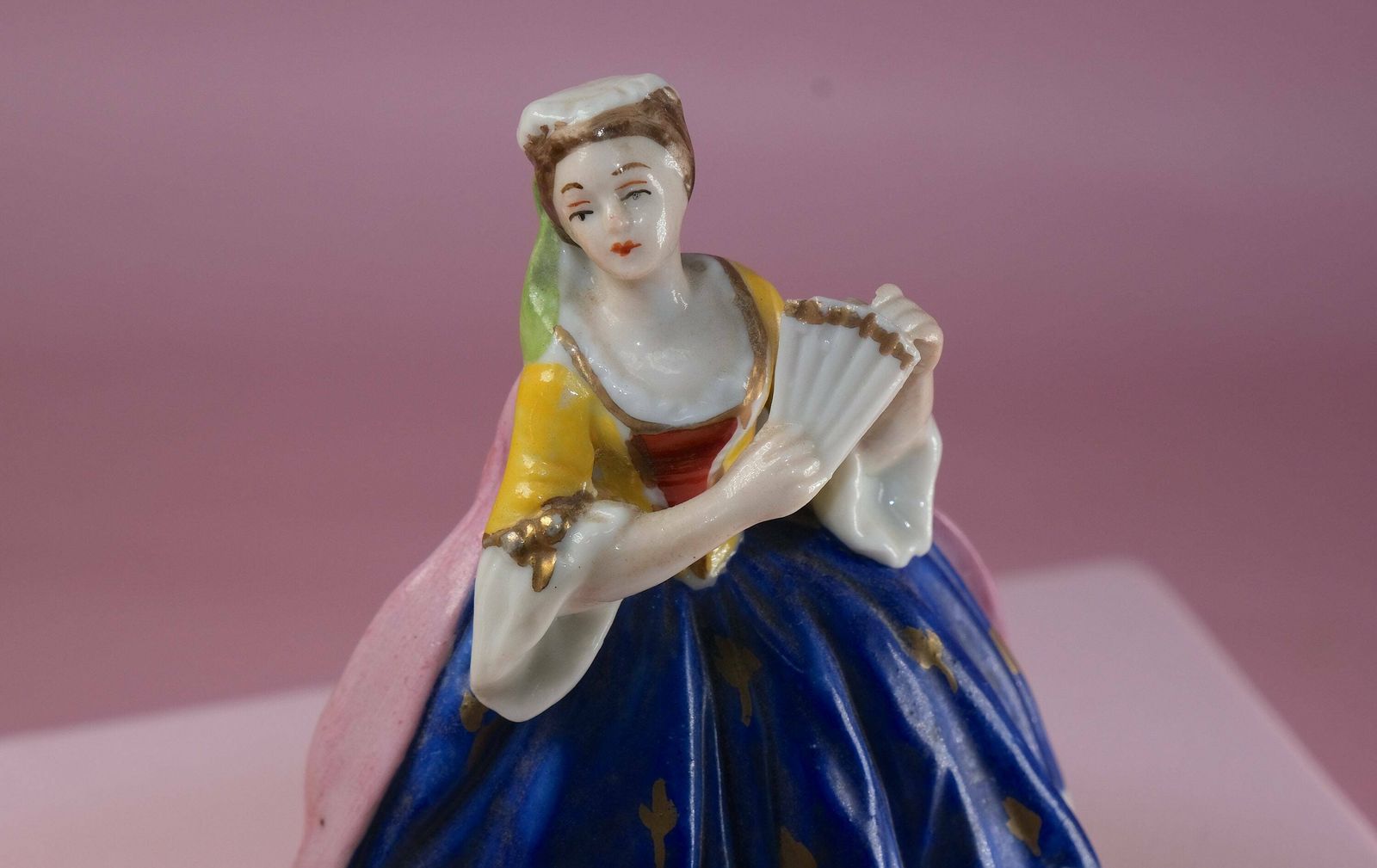 Continental Porcelain Figure, Porcelain Miniature