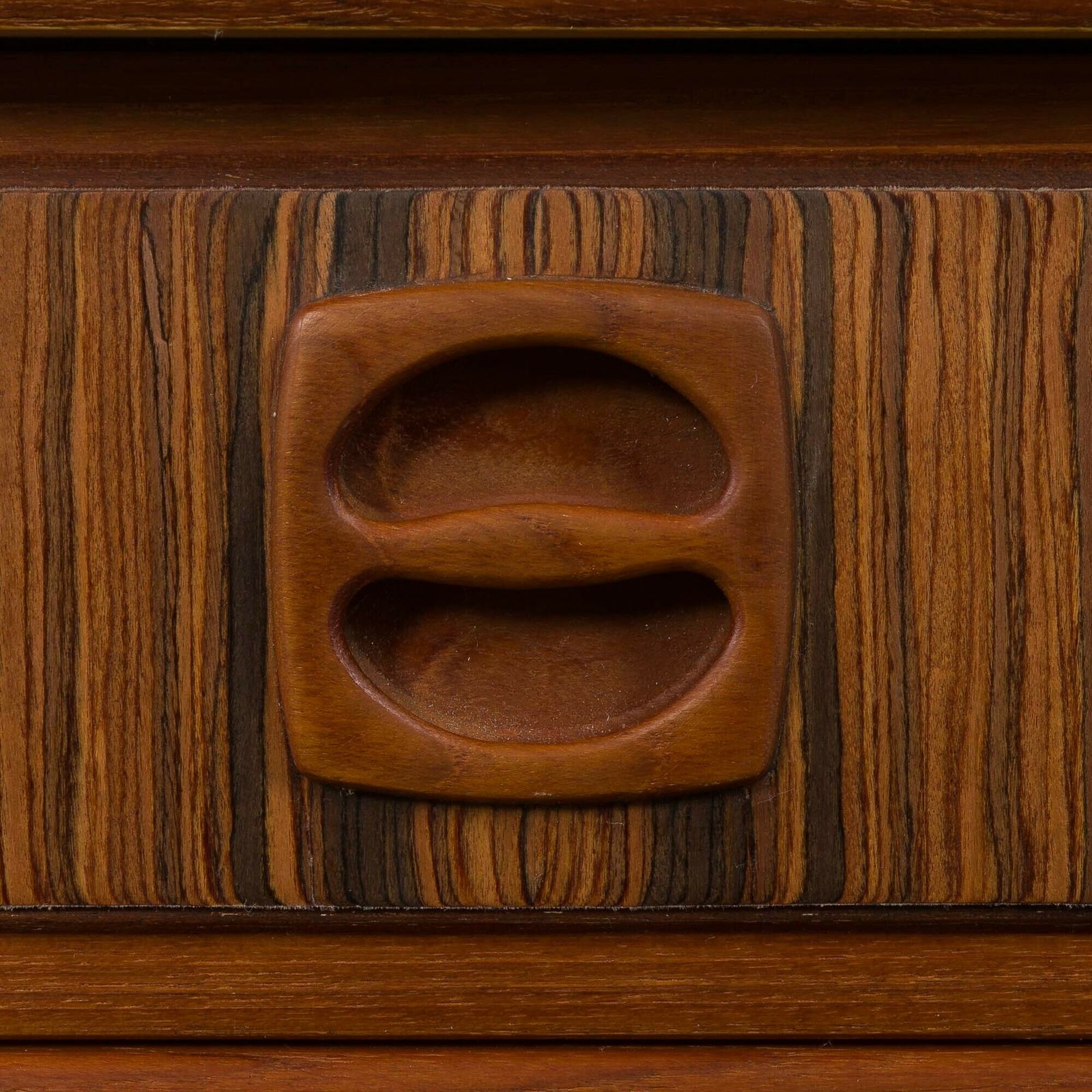 photo furniture Mid Century Teak Bedside Tables With Rosewood Inlays, Denmark 1960s, Set Of 2