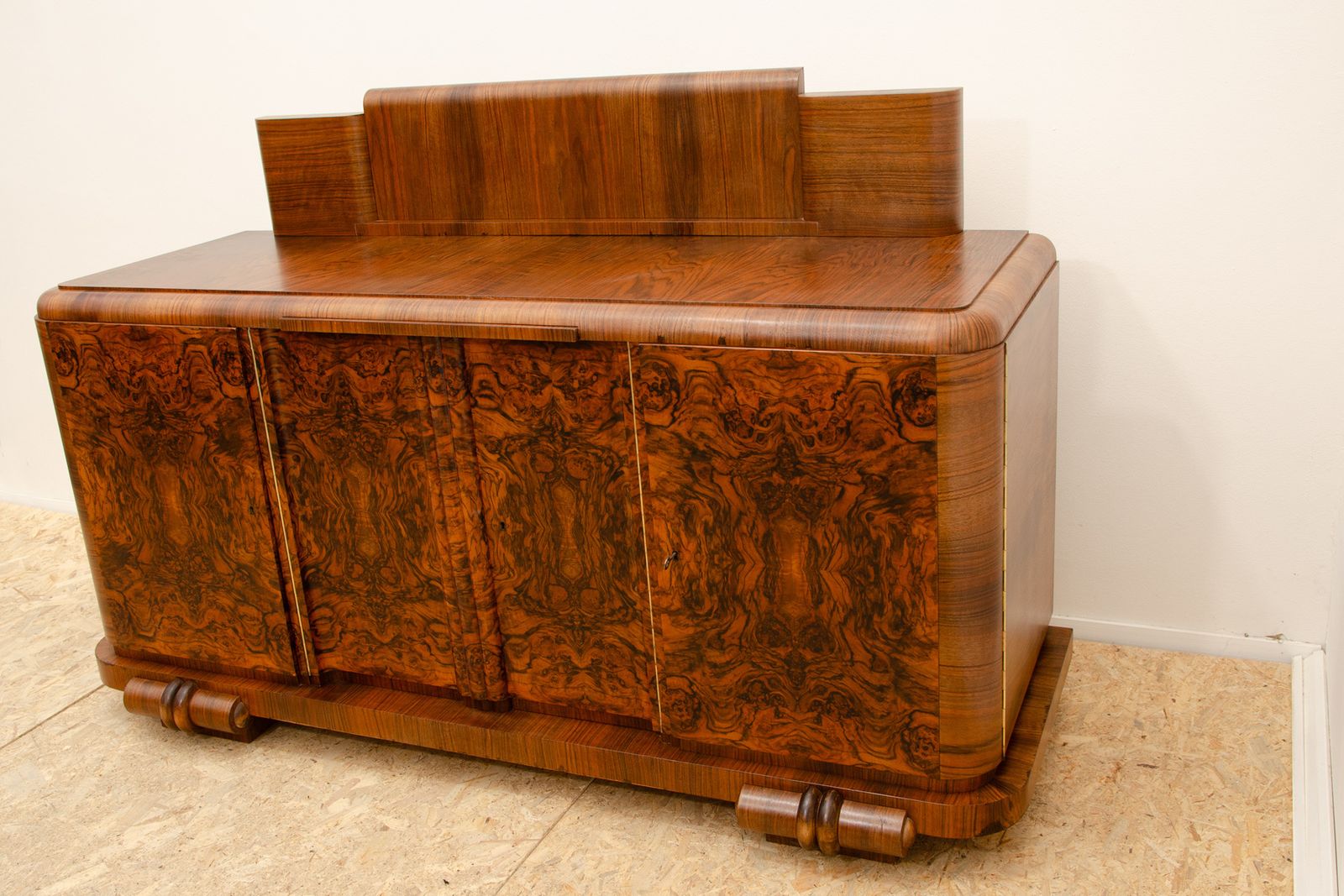 Volledig Gerestaureerd Frans Art Deco Stijl Dressoir, Jaren 1930 photo 3099.0