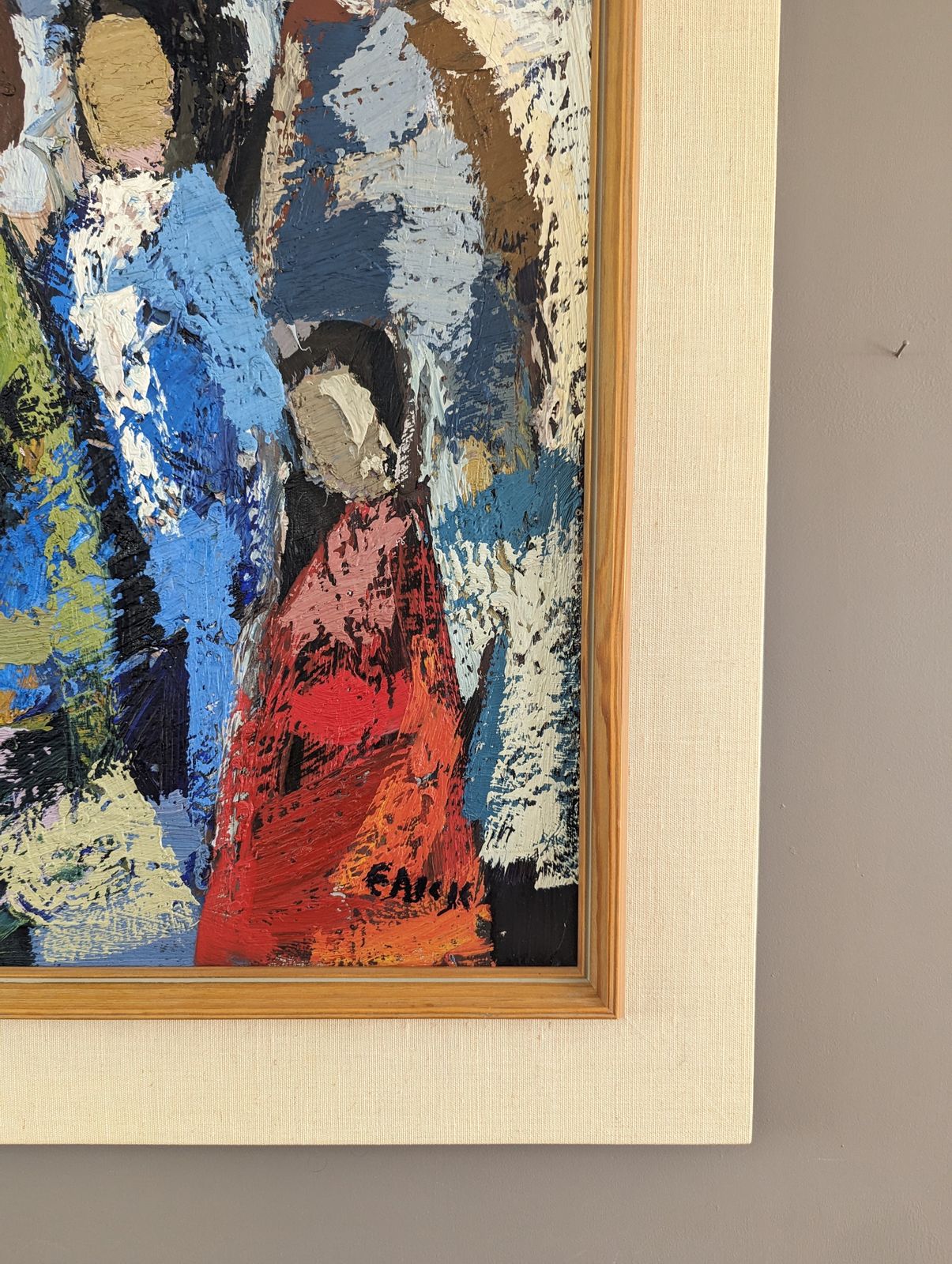 Art All At Once Oil Painting, Modernist photo