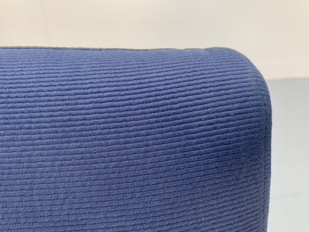 Furniture B&B Italia “Florence” Armchair – In Mid Blue Fabric photo