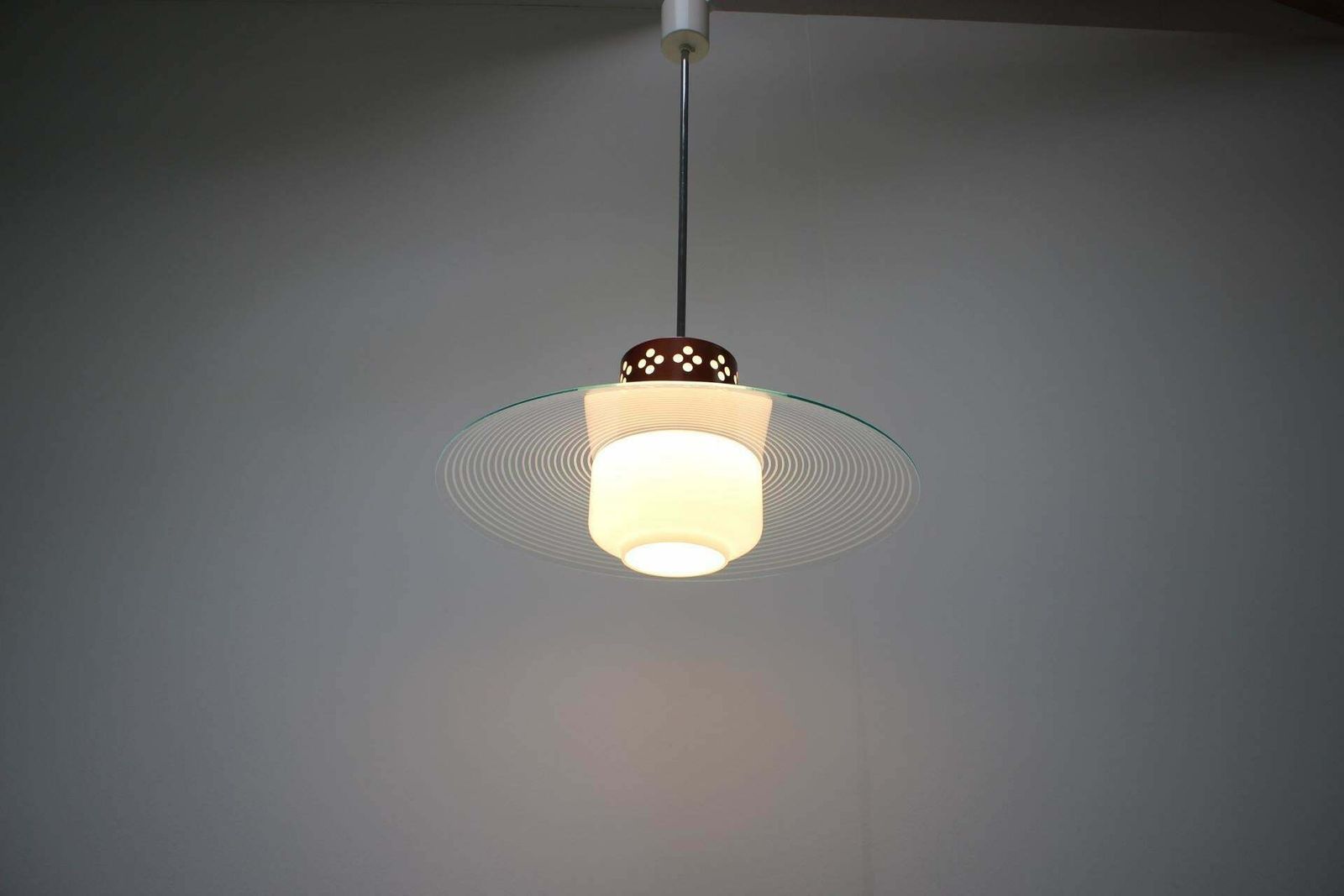 photo furniture Midcentury Pendant By Valašské Meziříčí, Czech Republic, 1970s