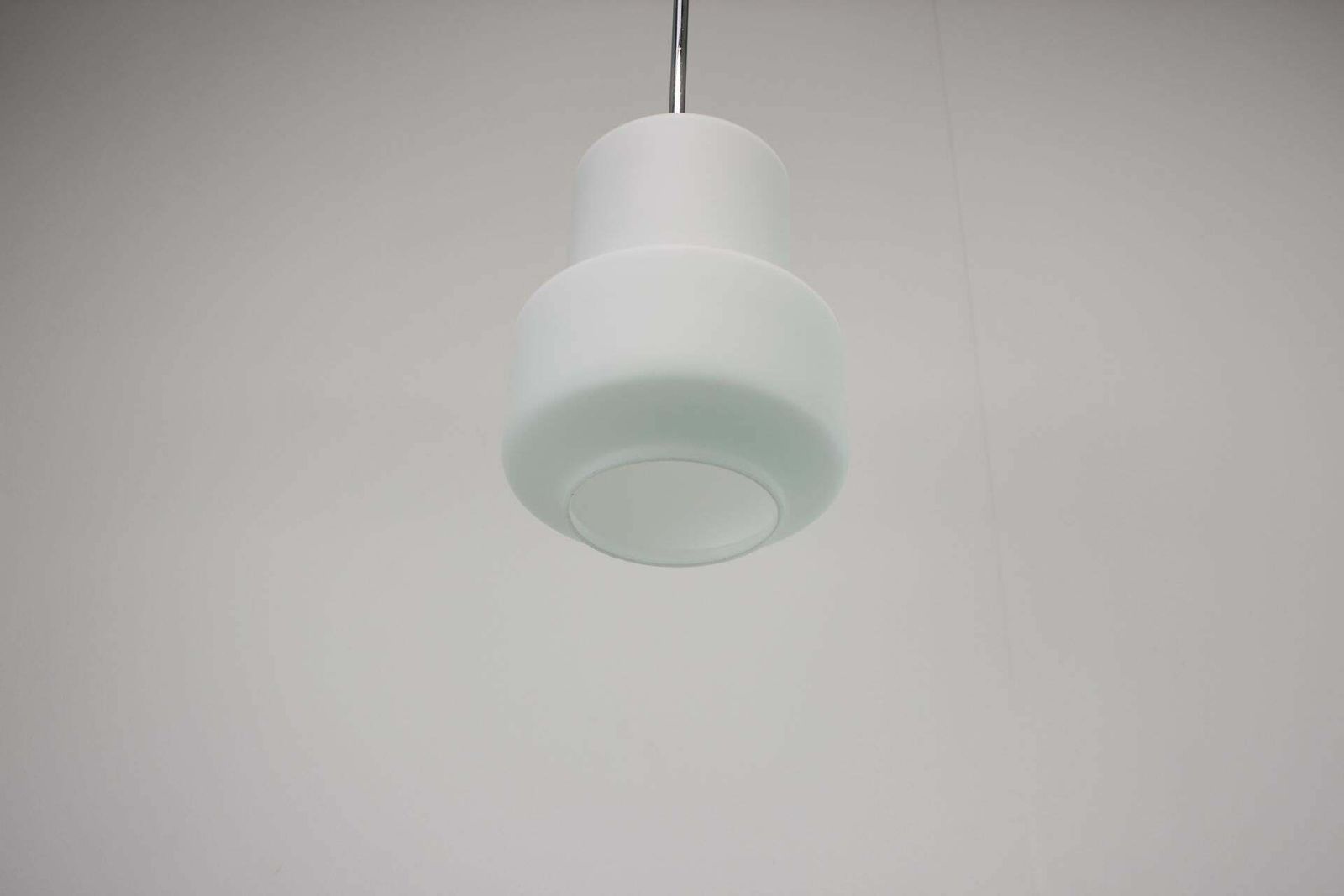 Chrome Pendant By Napako, 1970s photo Lighting