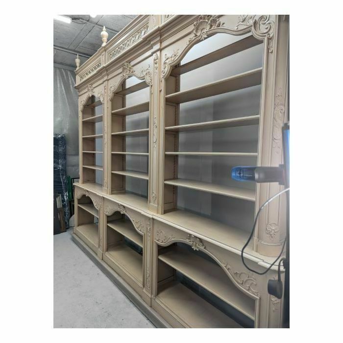 photo furniture Large Bibus Bookcase With 19th Century Woodwork