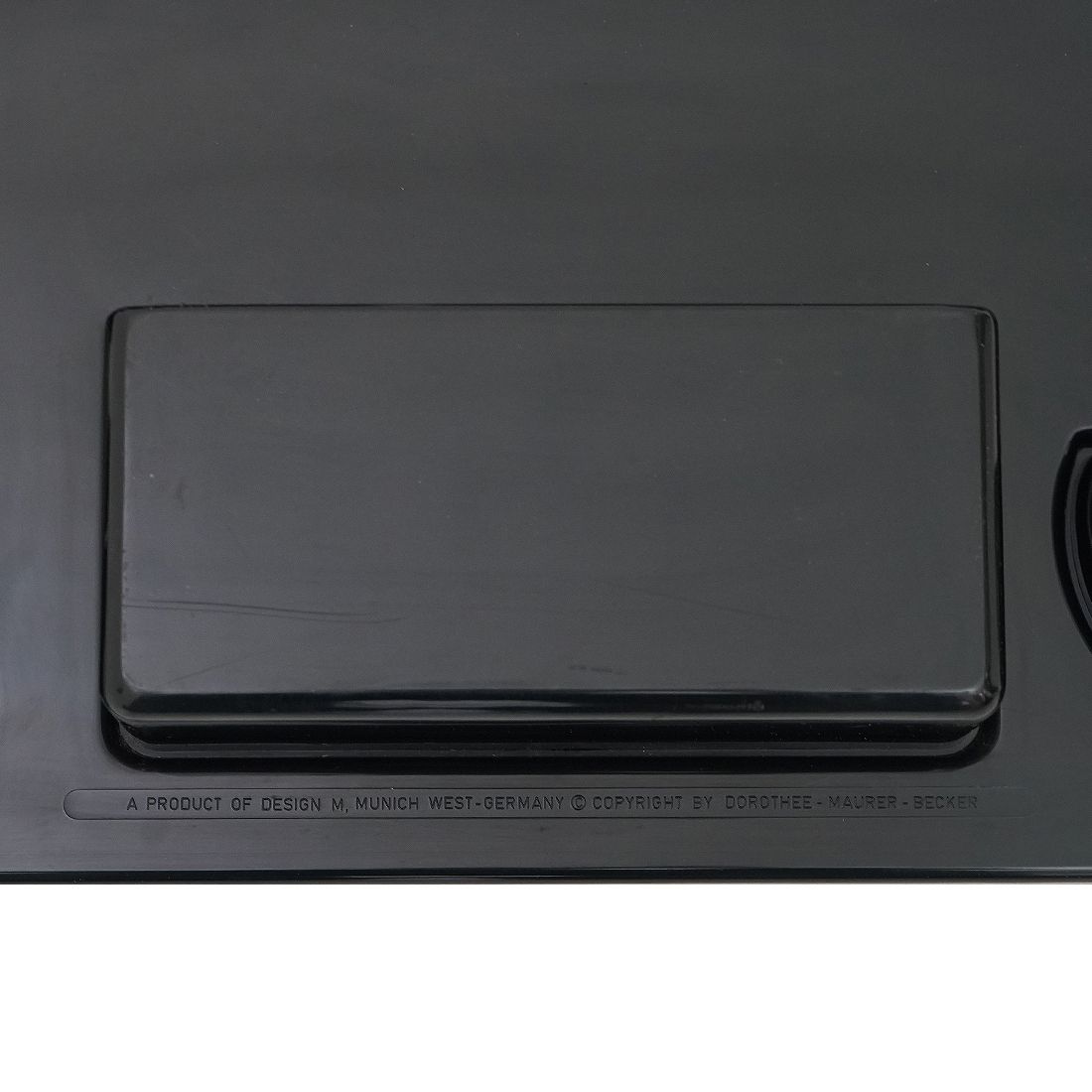 Black “Uten.Silo” Wall Organizer Tray By Dorothee Maurer Becker For Design M, 1960s photo furniture