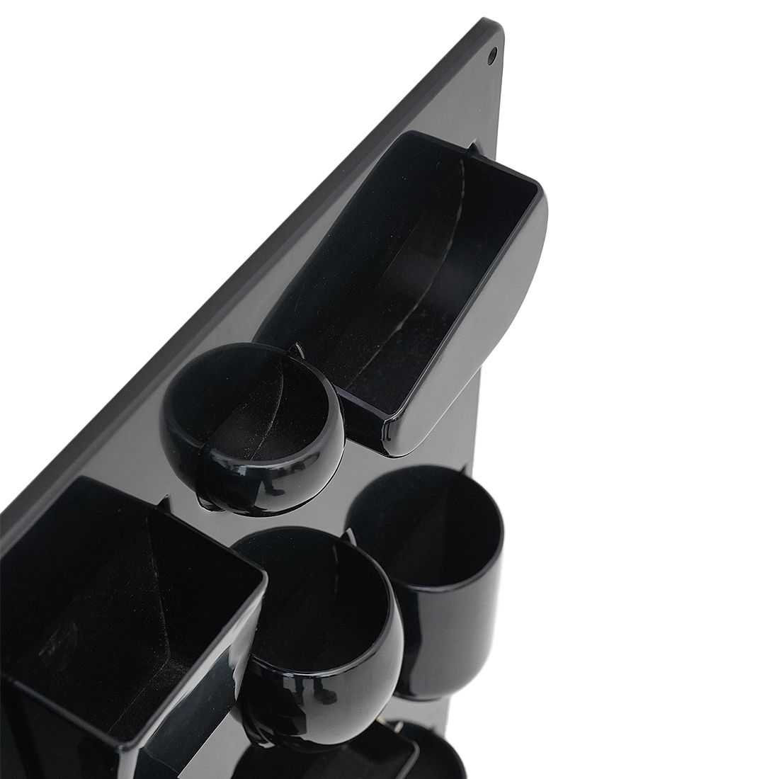 460.0 Black “Uten.Silo” Wall Organizer Tray By Dorothee Maurer Becker For Design M, 1960s photo