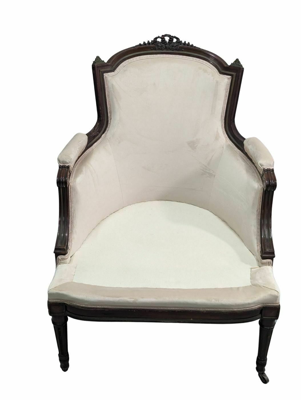 Louis XVI Style Armchairs In 19th Century Mahogany (Fake Pair) photo buy