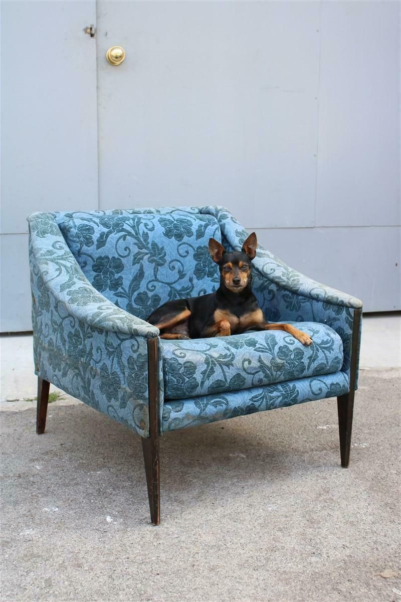 photo vintage Gio Ponti Armchair, Dezza Model For Frau Italia, 1970s