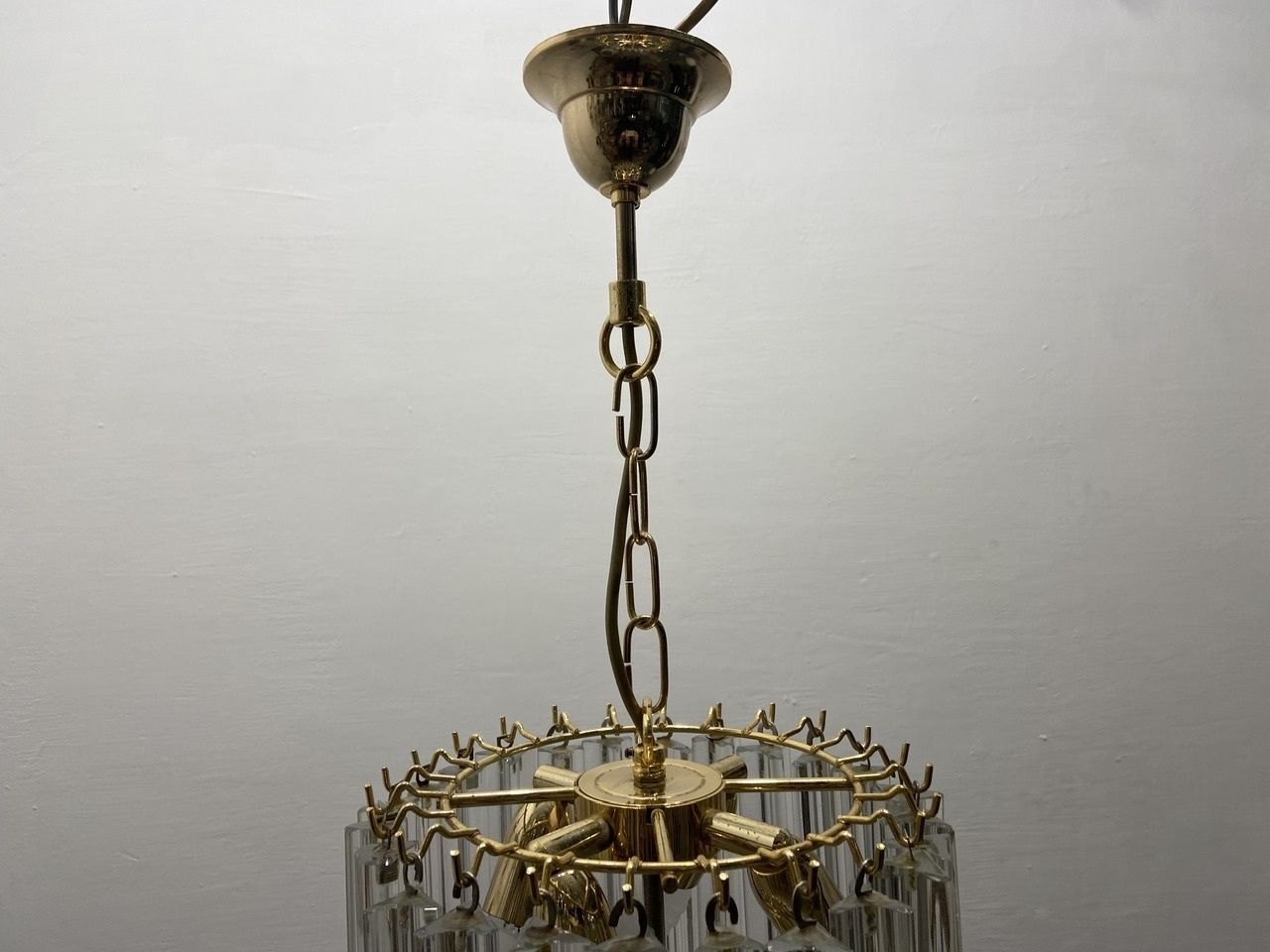 Murano Glass Trilobi Chandeliers Set Of 2 photo Lighting