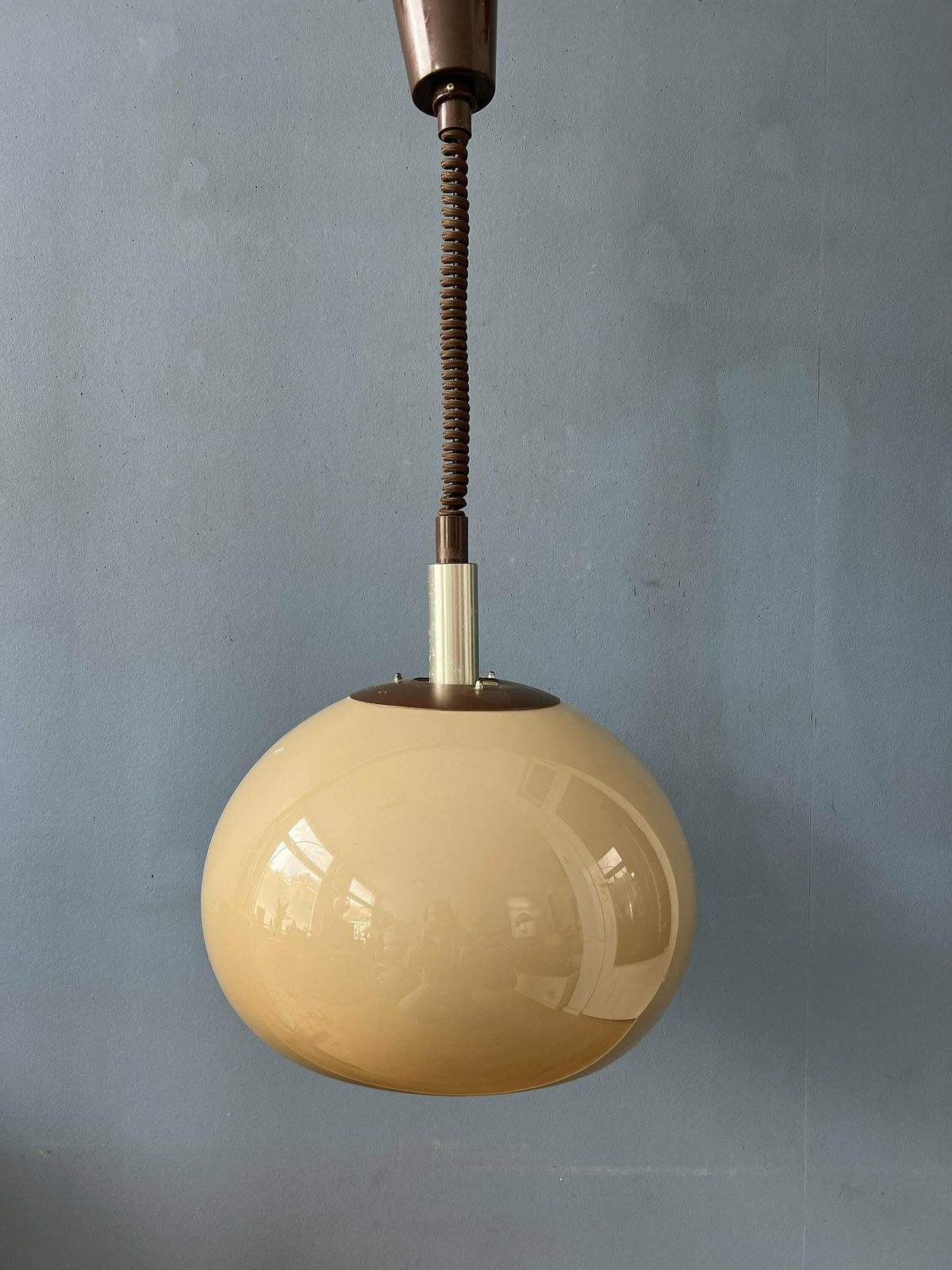 Mid Century Dijkstra Mushroom Pendant Lamp photo vinterior