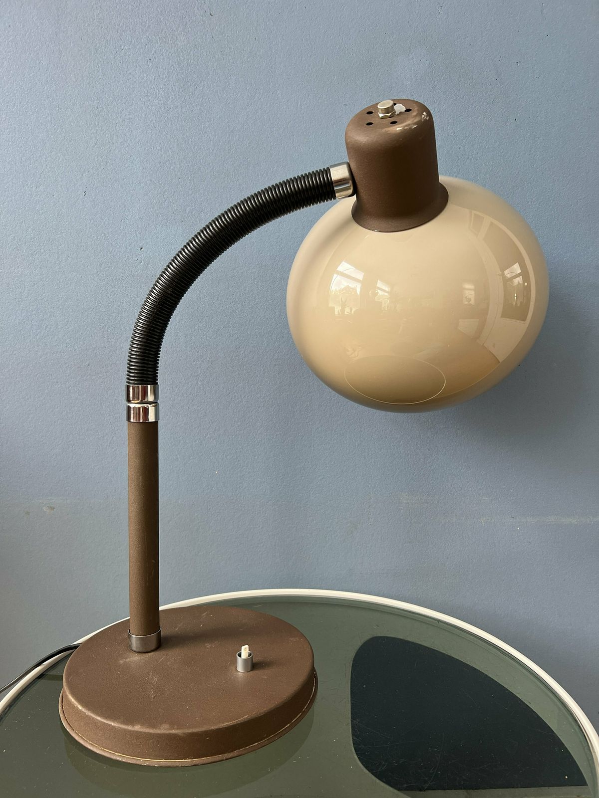 Space Age Mushroom Table Lamp By Herda photo vinterior