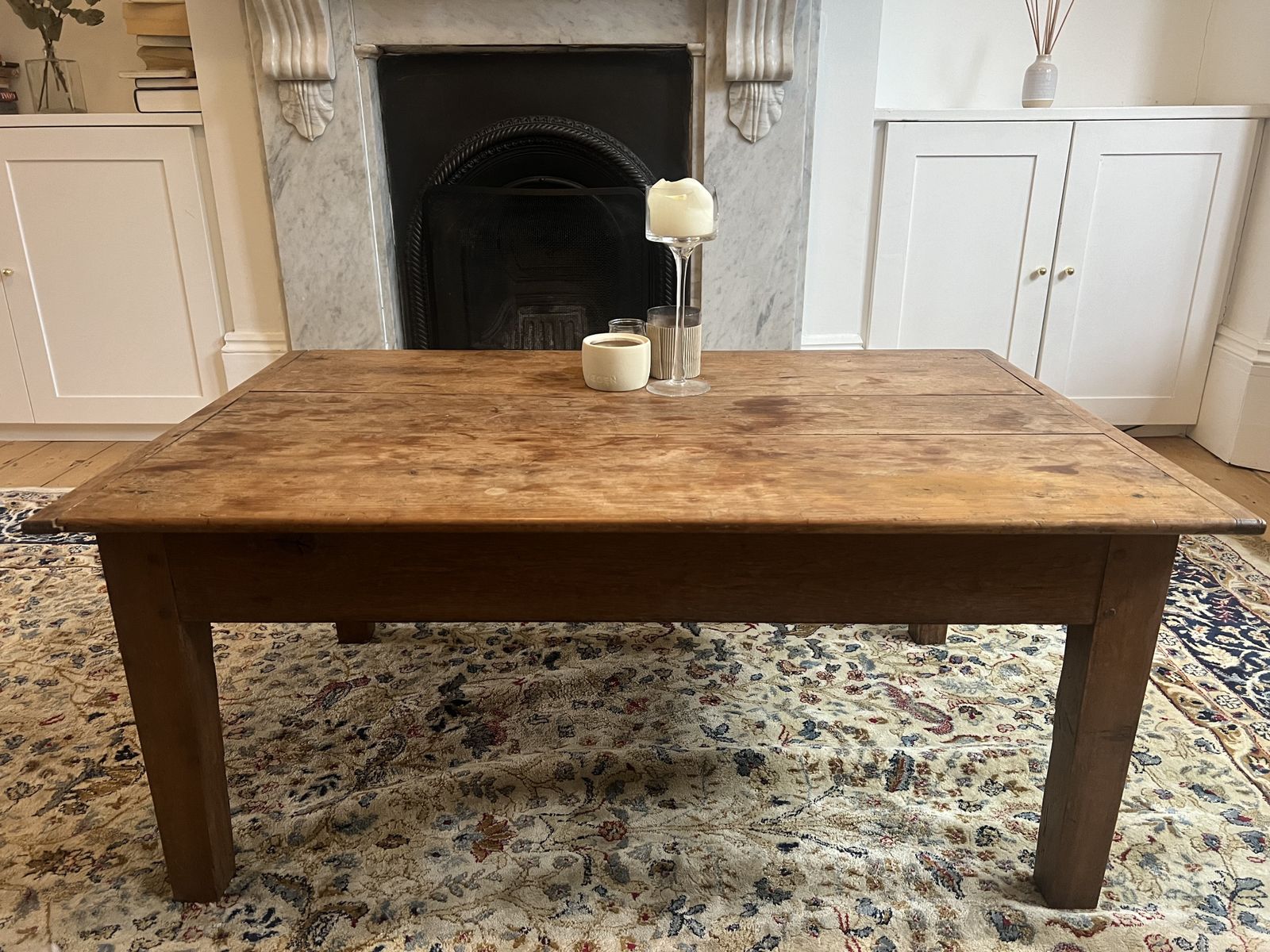 19th Century French Cherry Wood Coffee Table