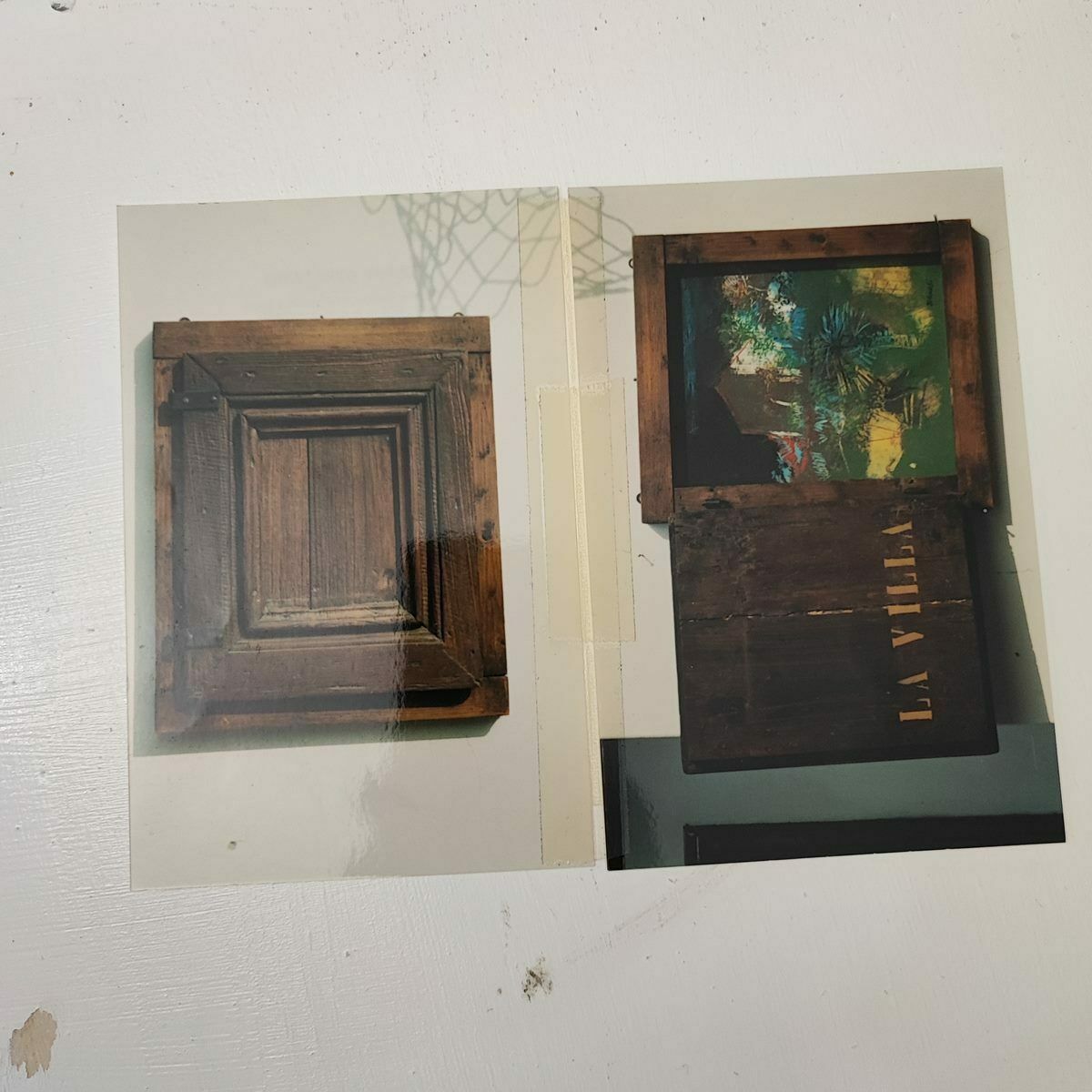 photo buy Oil Painting On Canvas Manlio Bacosi, The Villa Year 1990