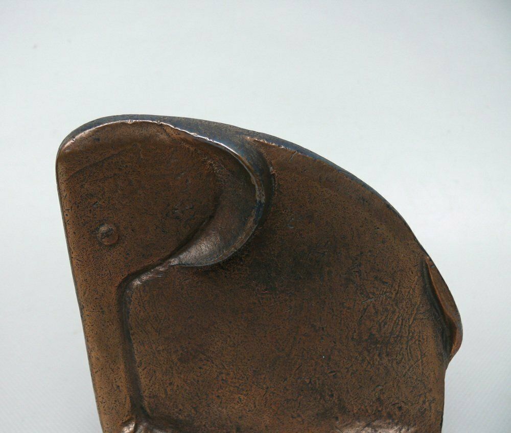 1484.95 Elephants Book Supports In Bronze From Kunsthaus Kopp, 1960s, Set Of 2 photo