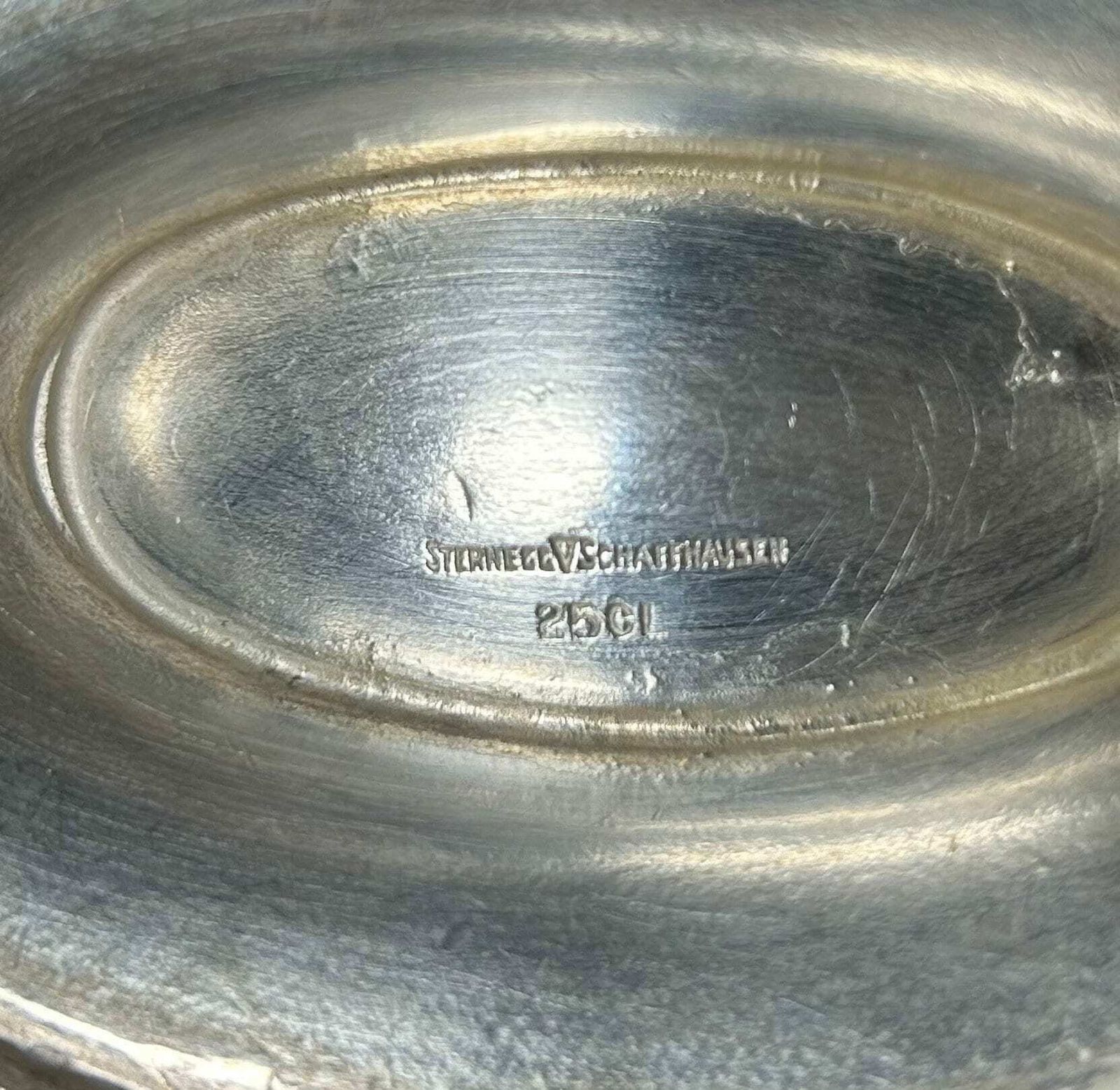 photo furniture Antique German Sternegg Schaffhausen Gebruder Hepp Exclusiv Silver Plated Creamer Gravy Boat / Set Of 2