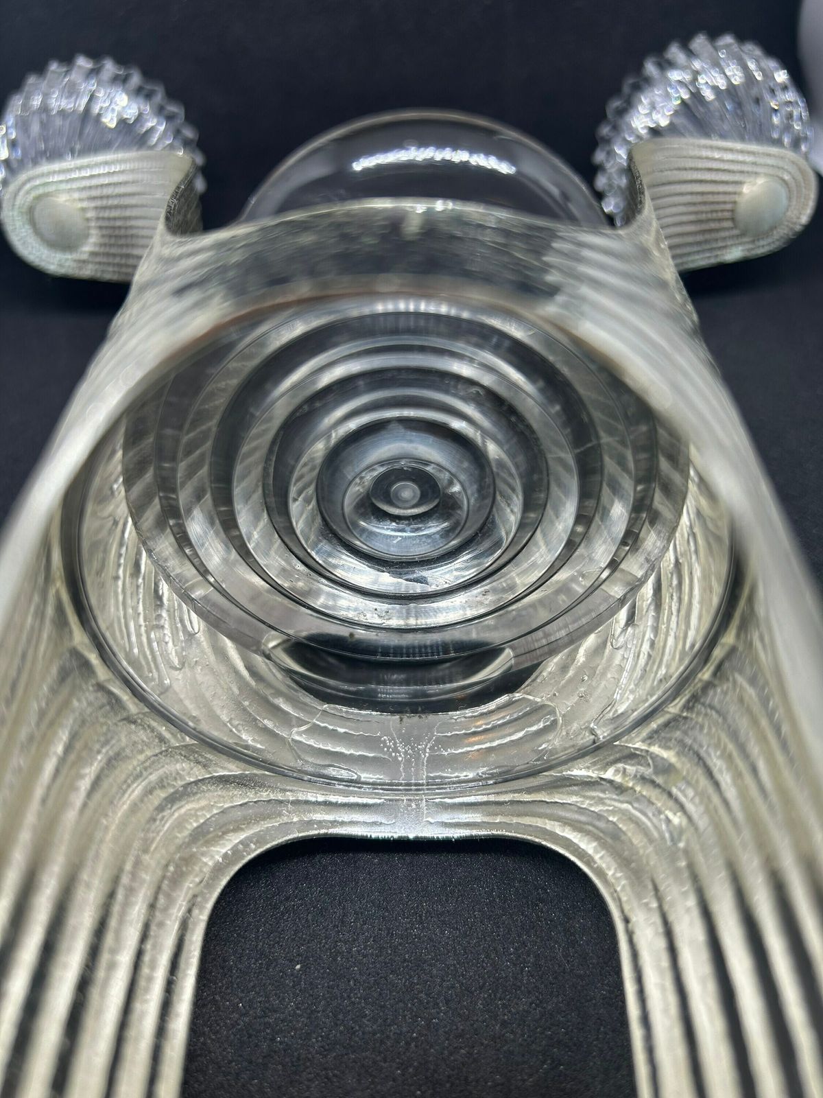 photo furniture Vintage, #1 Rare, Wmf, Silver Plated, Modernist, Candlestick With 3 Glass Candleholders, Germany, Collectible