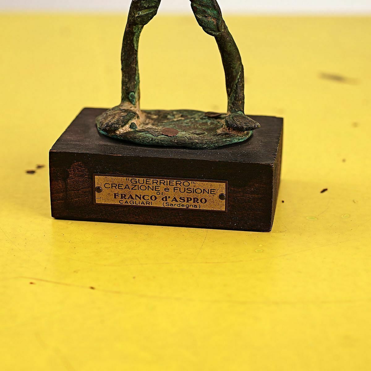 Metal Warrior, Creation And Casting By Franco D Aspro photo furniture