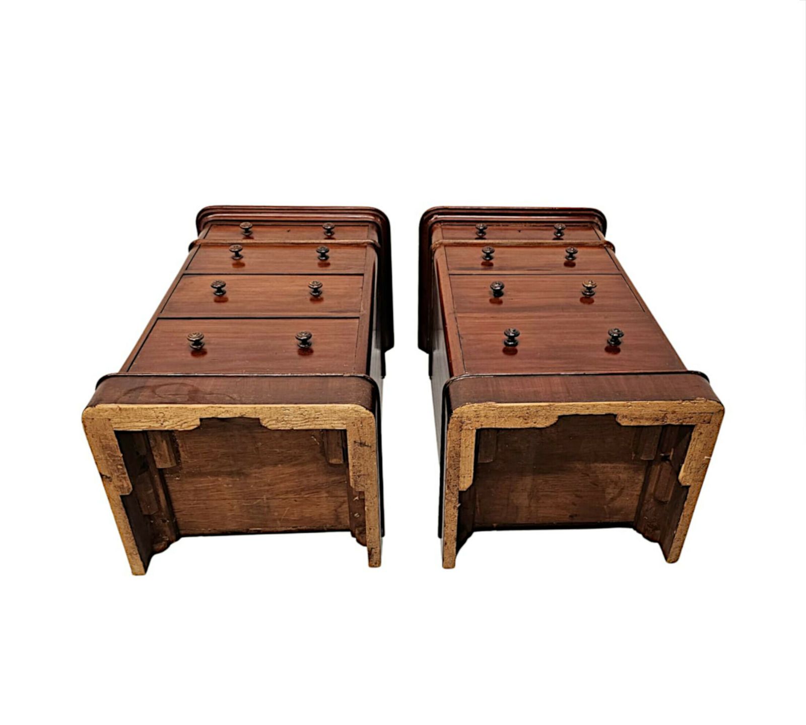 A Fabulous Pair Of 19th Century Bedside Chests photo 1660.9257