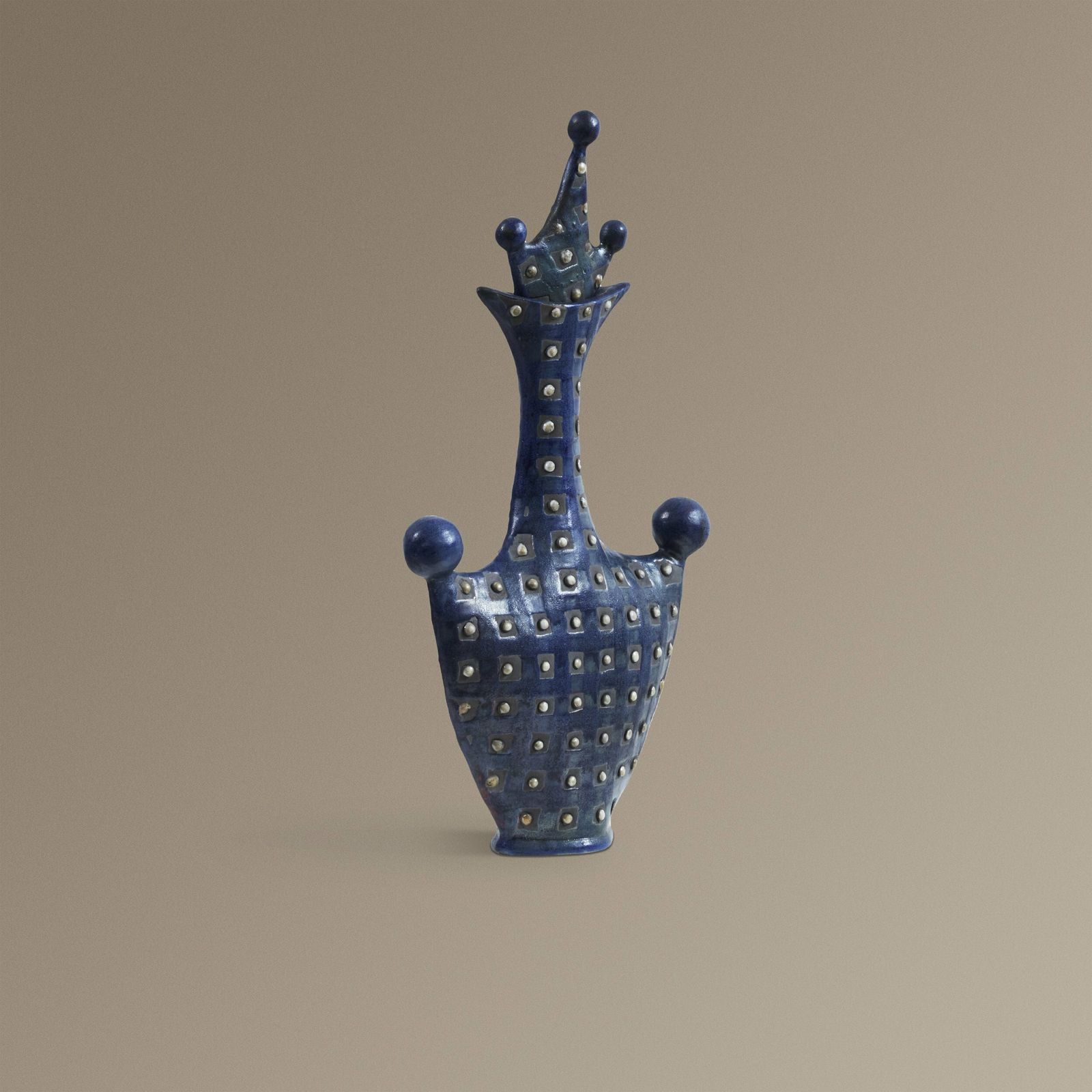 Rare Studded Bottle Sculpture photo for sale