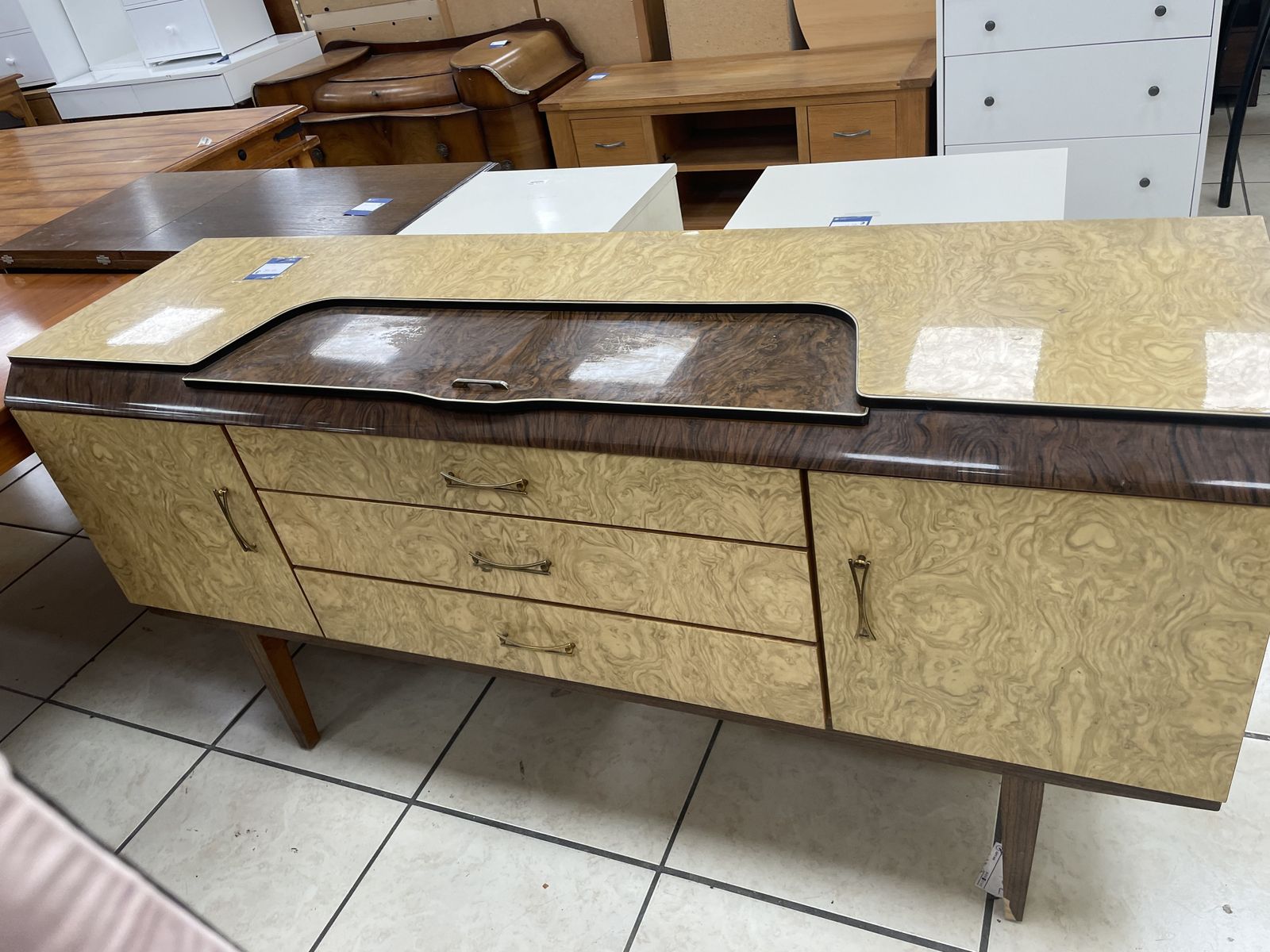Mid Century Credenza By Beautilily Of London   Rare Find