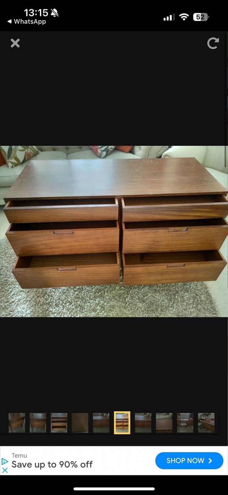 Mid Century Furniture Early 1960s Large Modular Dressing Vanity