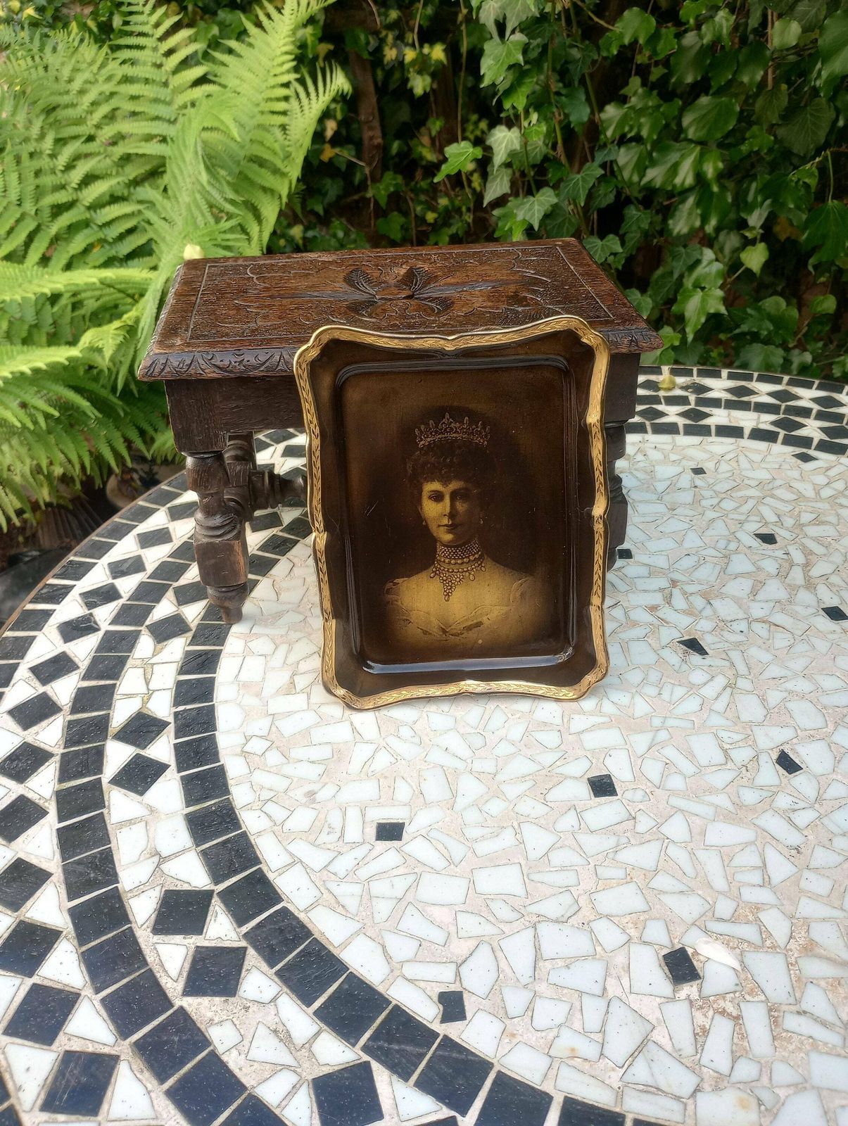Beautiful Ceramic 1911 Queen Mary Coronation Plate photo 60.0