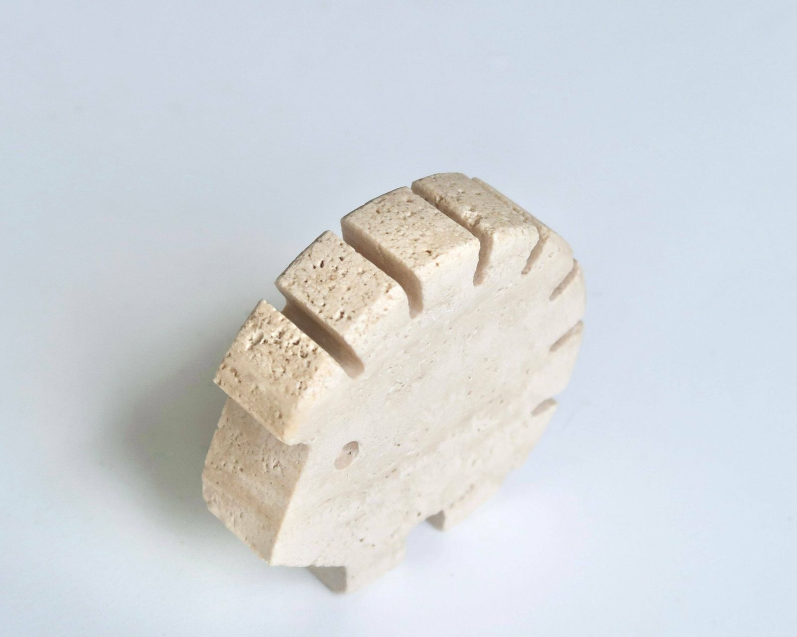Italian Travertine Hedgehog By Fratelli Mannelli, 1970s / Animal, Sculpture, Zoomorphic, Design photo Art