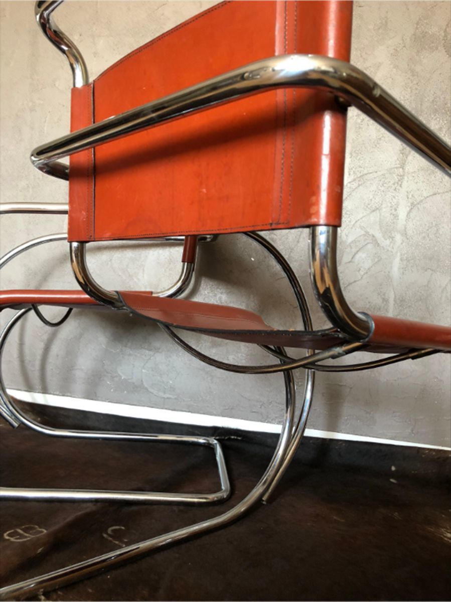2421.0 Model Mr20 Side Chairs By Ludwig Mies Van Der Rohe, 1960s, Set Of 2 photo