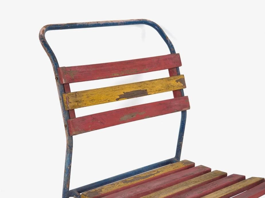 Garden Furniture Antique Garden Chairs (C.1900). Set Of 4 Pieces #6 photo