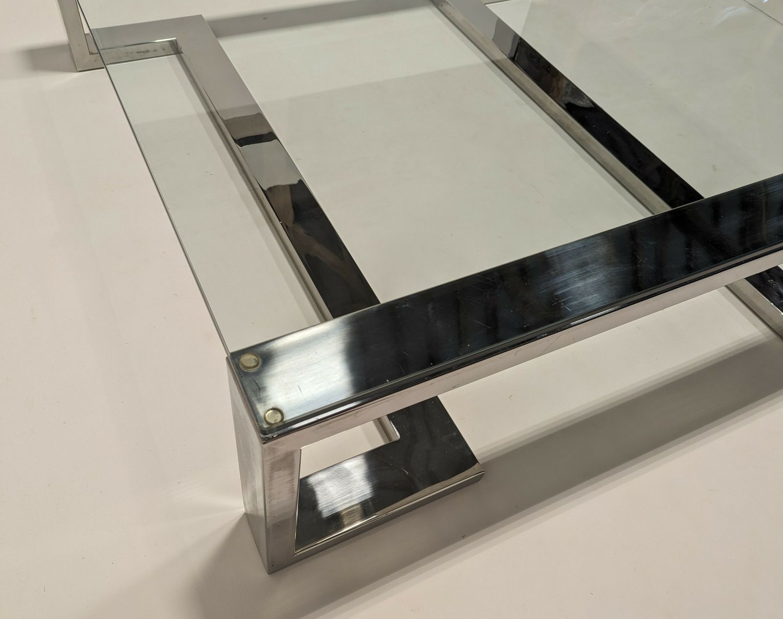 photo vinterior Decorus Arissa Chrome Coffee Cocktail Table