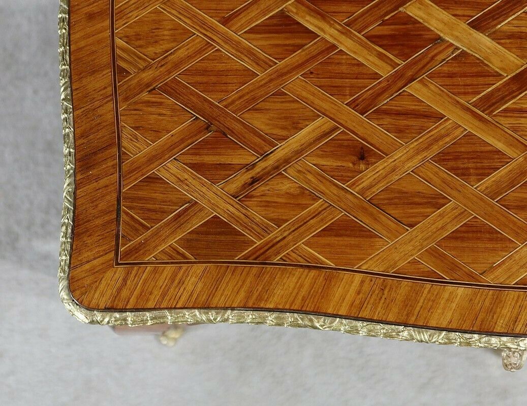 Small Living Room Table In Precious Wood, Louis XV Style – 1st Part 19th Century photo 2706.0