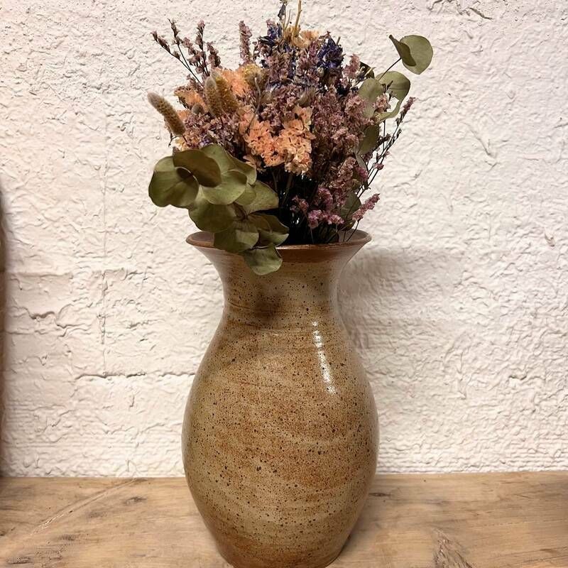 Large Stoneware Vase photo vintage