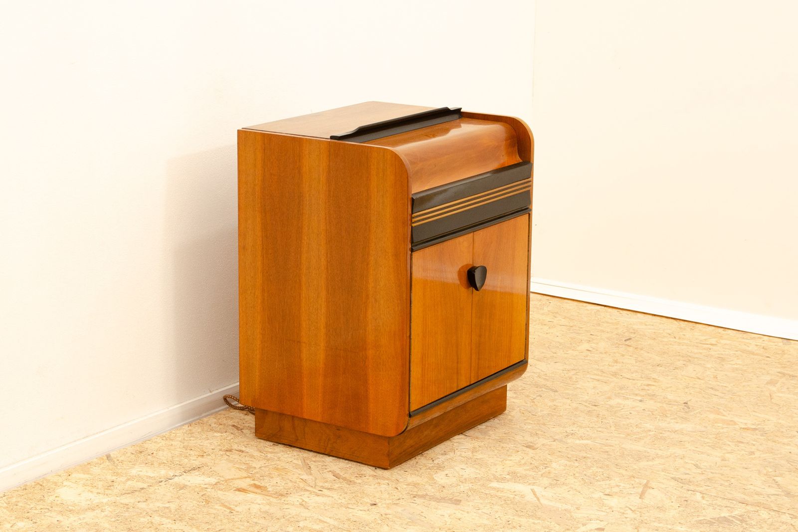 Mid Century Cabinet With Build In Gramophone And Radio, 1950´S photo for sale