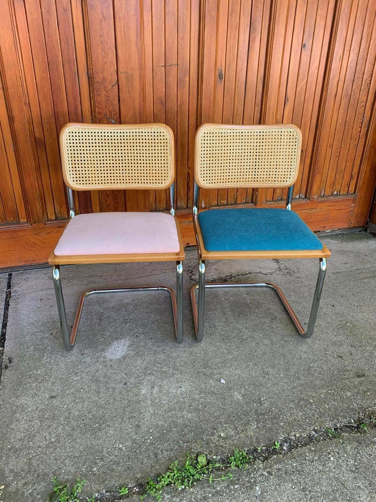 Mid Century Modern Italian Marcel Breuer B32 Cesca Chairs, 70s Set Of 2 photo buy