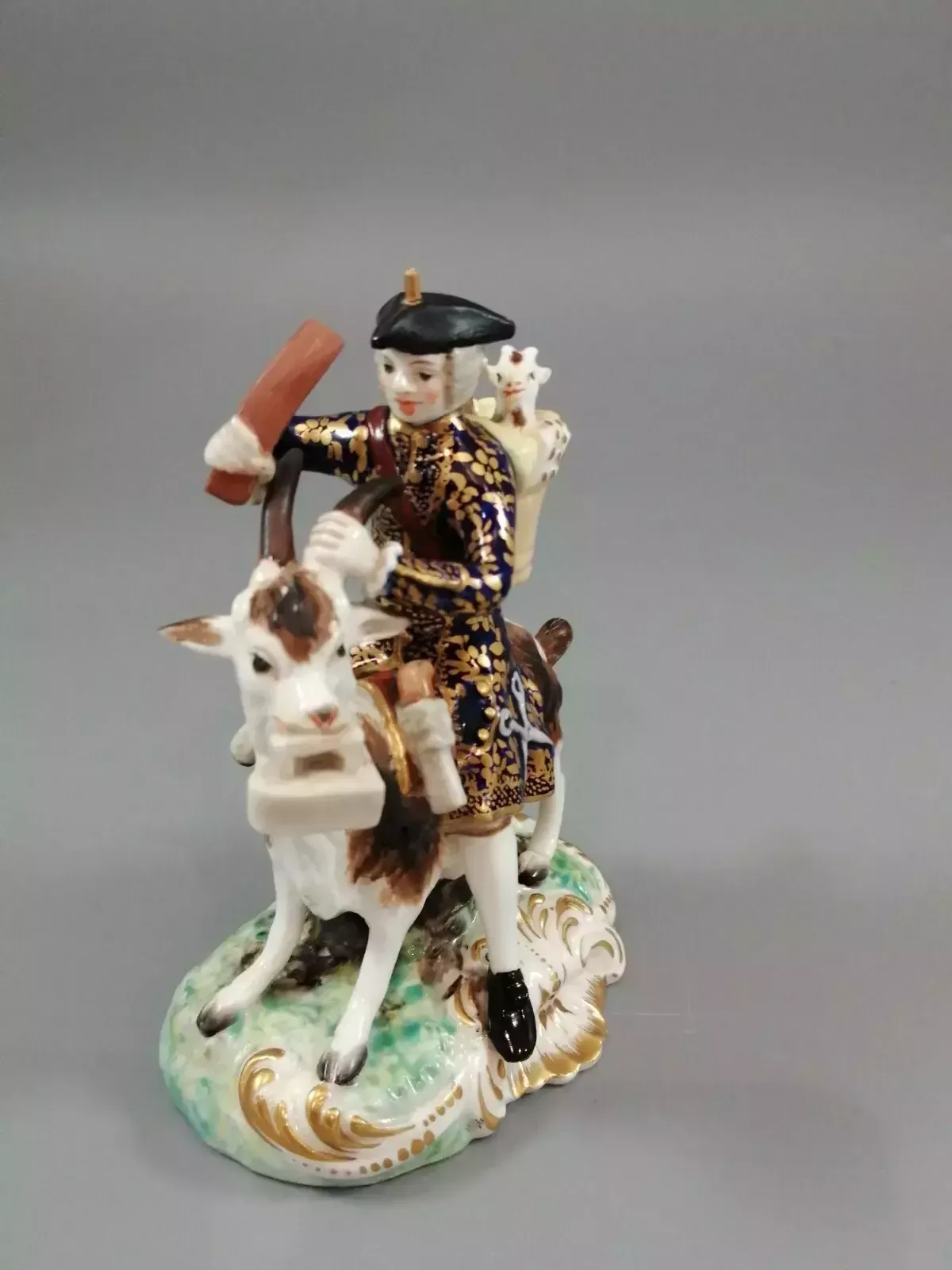 Home Decor Derby Figurines Of The Welch Tailor And His Wife, C.1820 photo