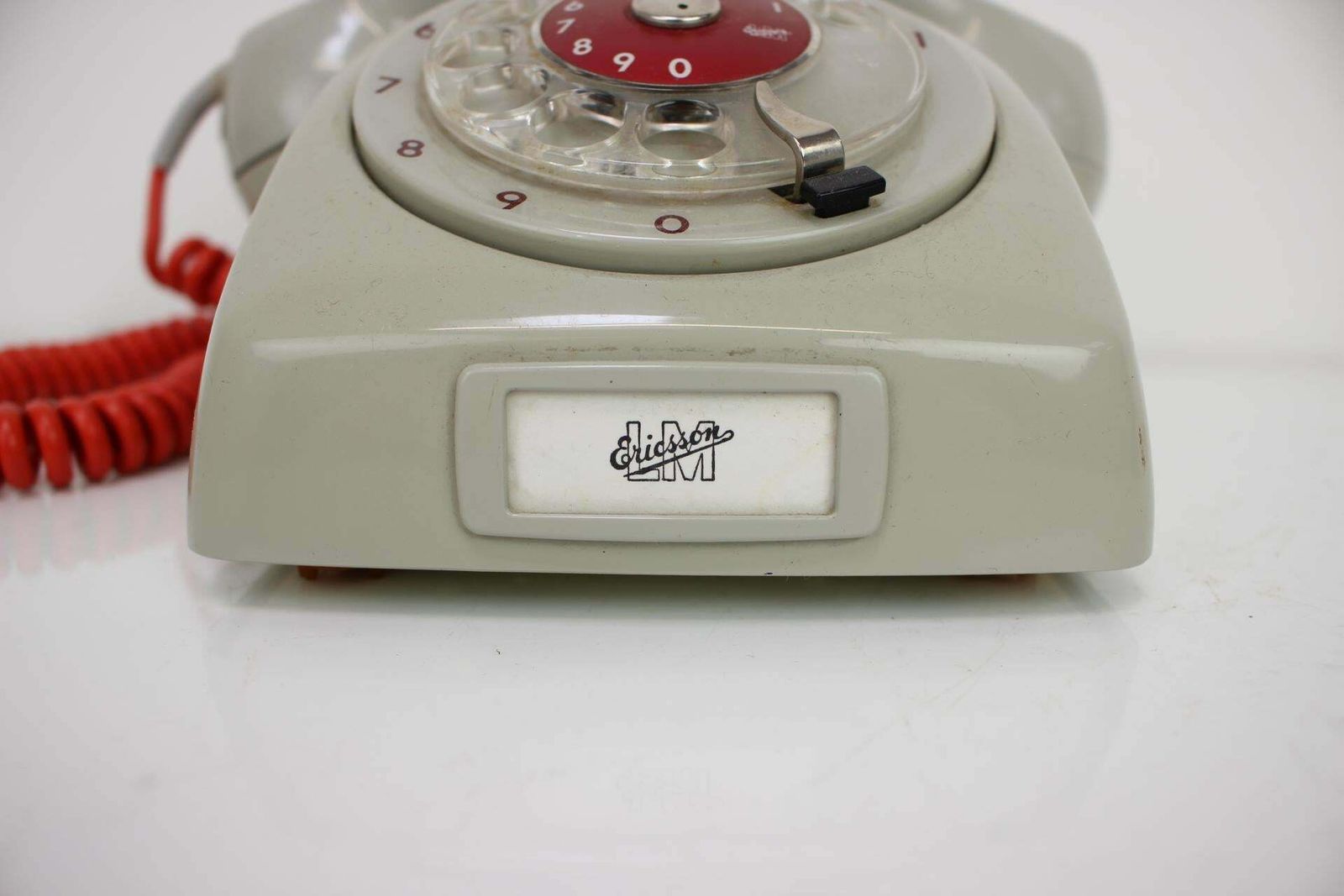 Rare Functional Telephone Lm Ericsson, 1960's, Czechoslovakia photo vinterior