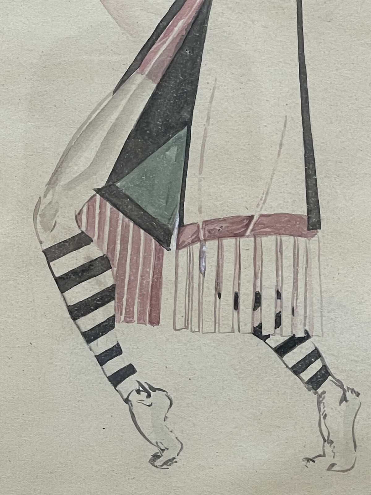 photo buy Pair Of Costume In Drawing And Watercolor, Peter Stepanovic Galadzev (1900 1971)