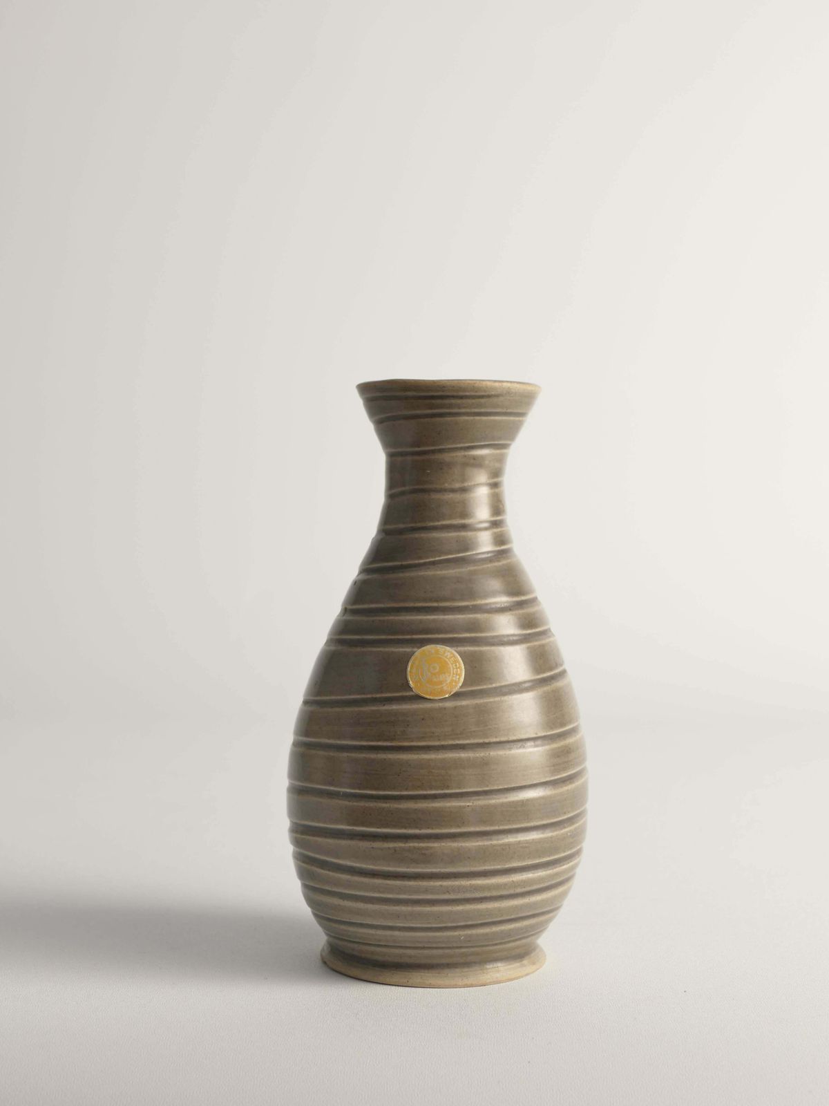 Scandinavian Modern Stoneware Vase Attributed To Ewald Dahlskog For Bo Fajans photo furniture