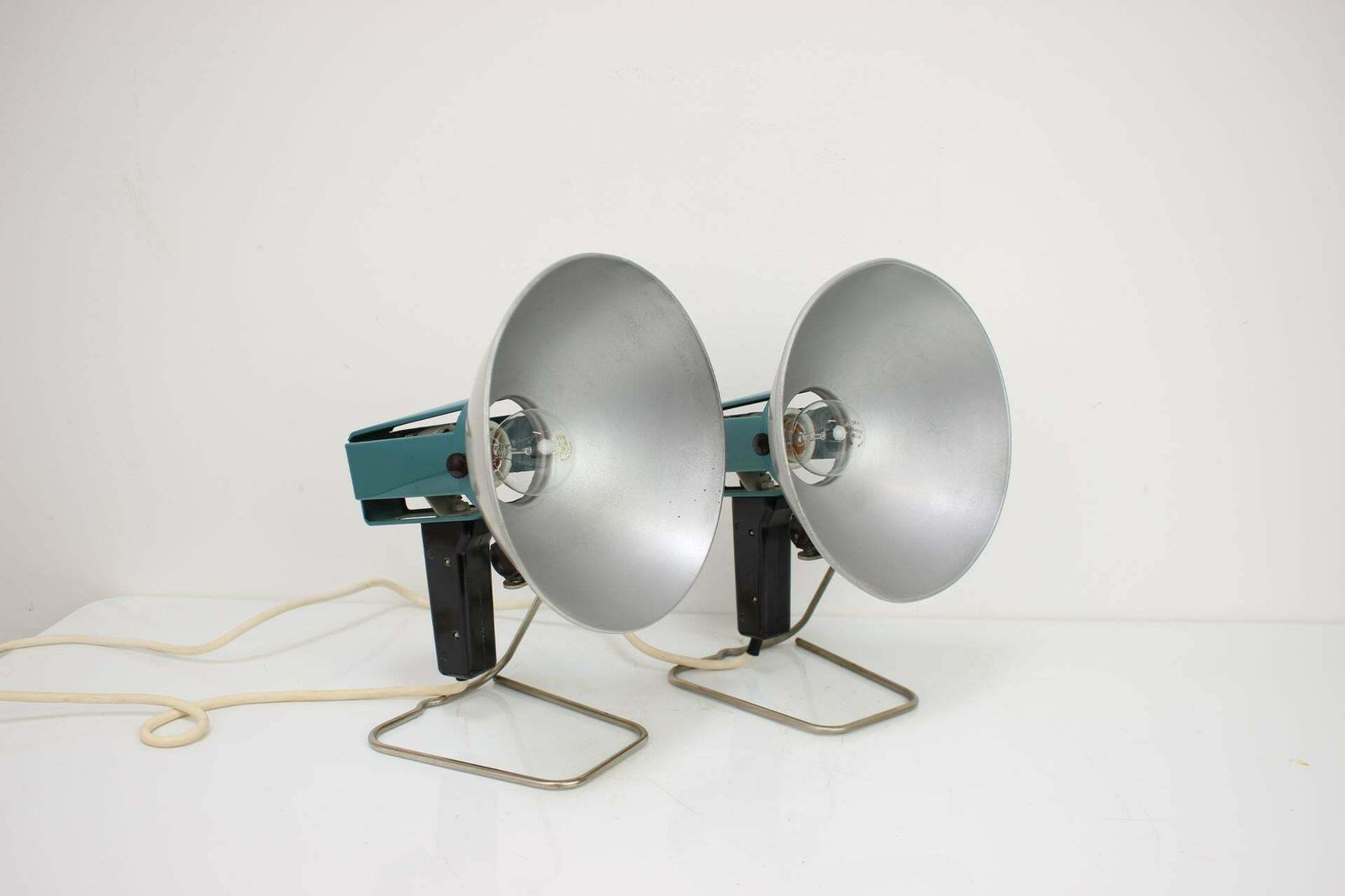 photo for sale Set Of Two Vintage Table Lamps By Fax, 1960s, Czechoslovakia