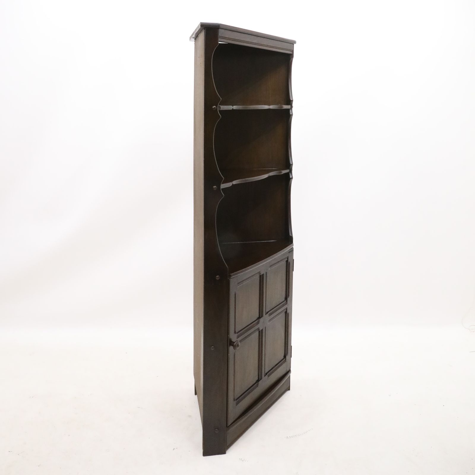 Genuine Ercol Mural Corner Cabinet With Shelves Free Uk Delivery photo Furniture