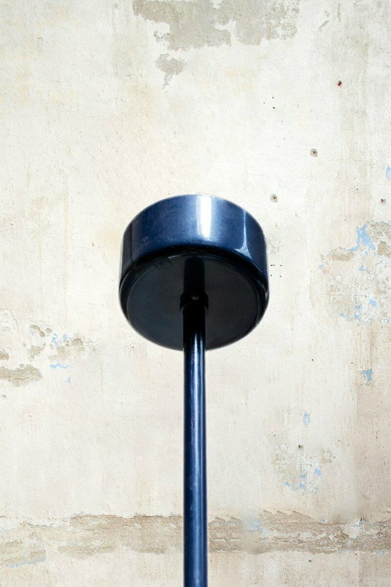 Vierlichts Hanglamp Van Acrylglas En Gelakt Metaal, Italië, Jaren 1970 photo for sale