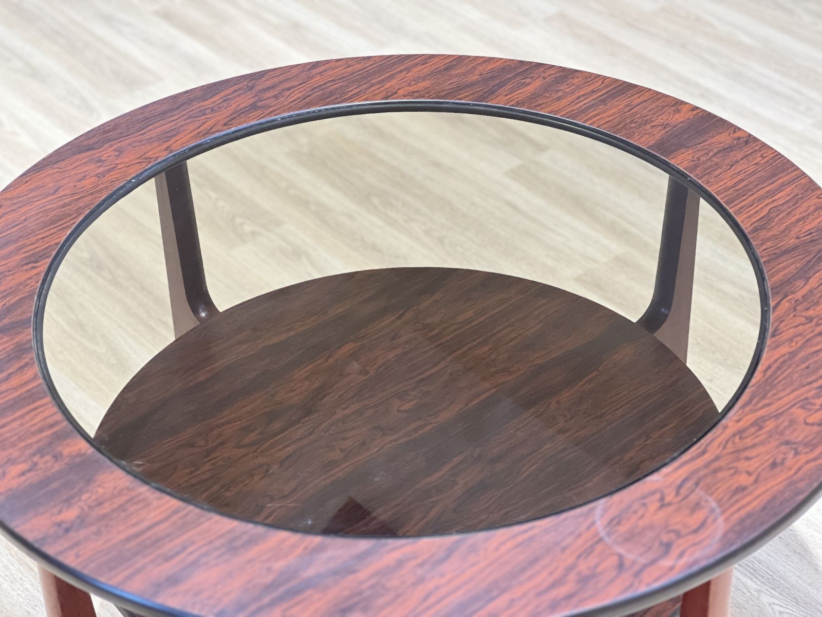 Scrieber Coffee Table, 1960s, Rosewood photo vinterior